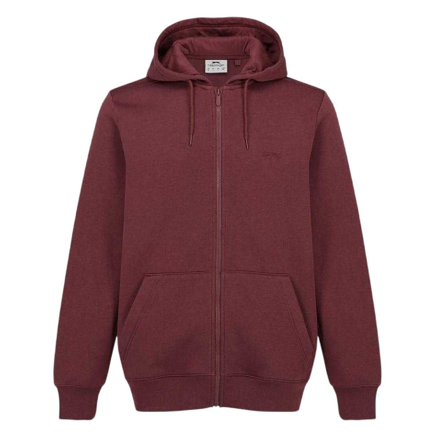 Slazenger Mens Polycotton Full Zip Hoodie