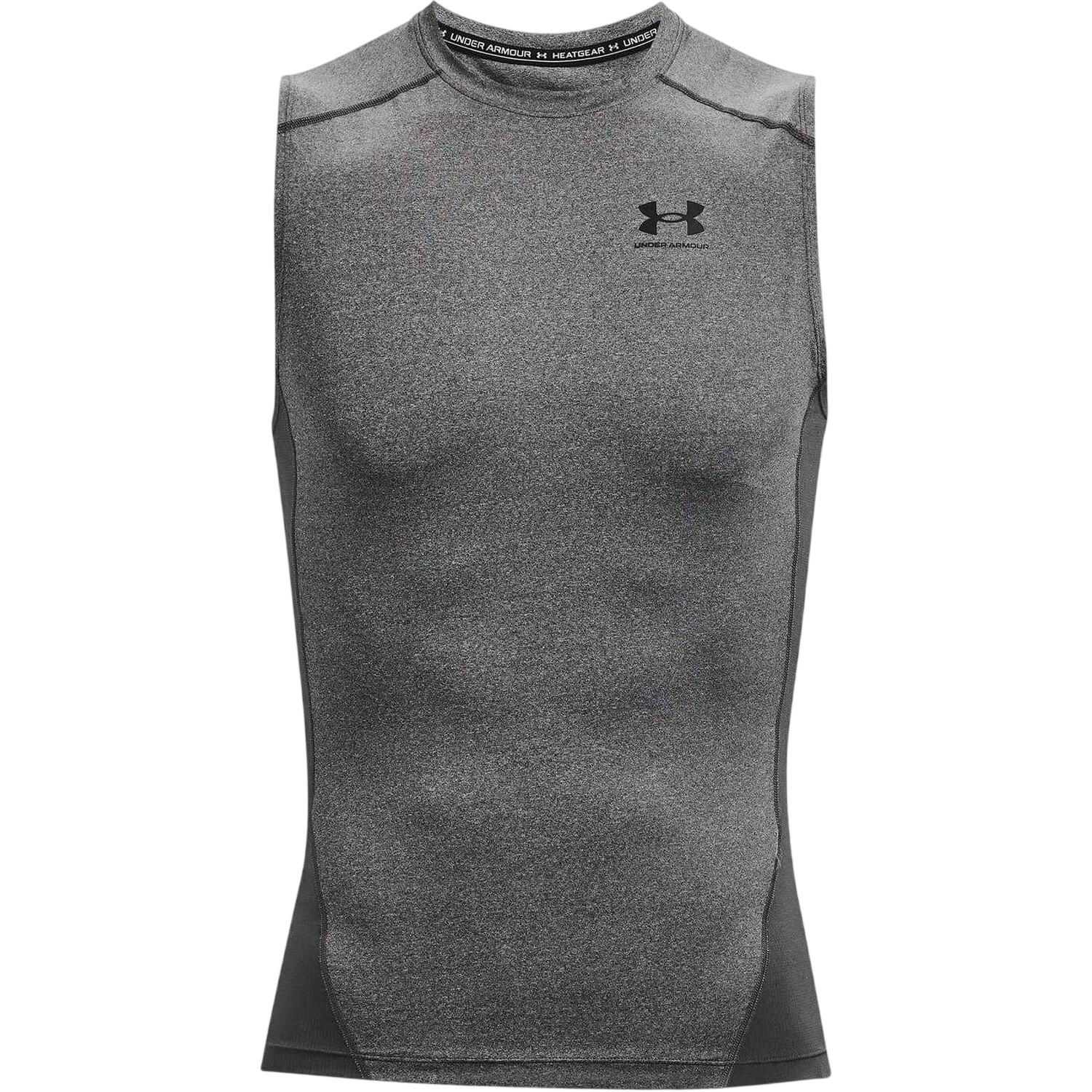 Under Armour Mens HeatGear Sleeveless Compression Shirt