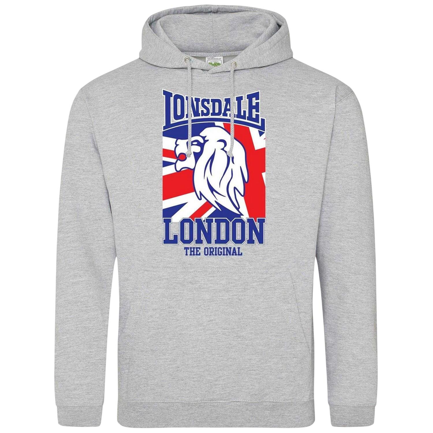 Lonsdale Mens The Original Logo Hoodie