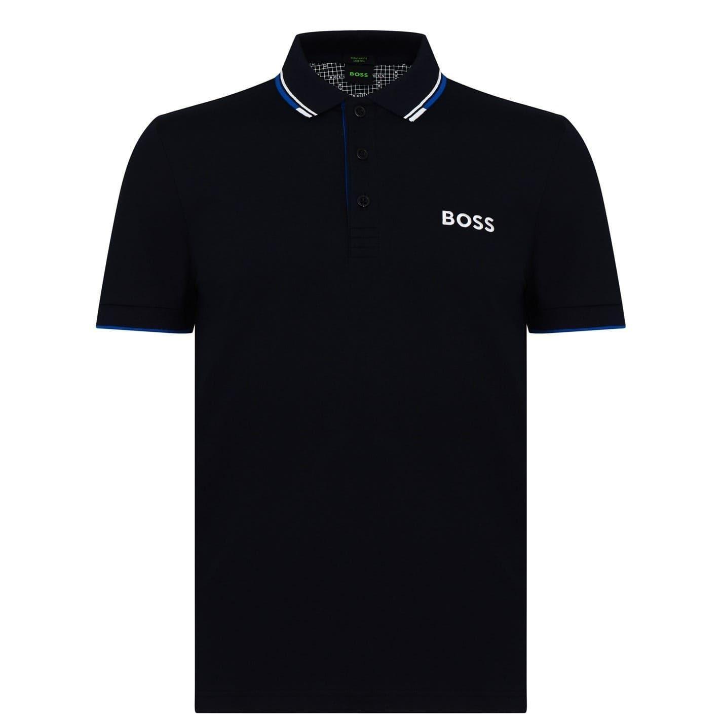 Boss Mens Paddy Pro Cotton Pique Polo Shirt