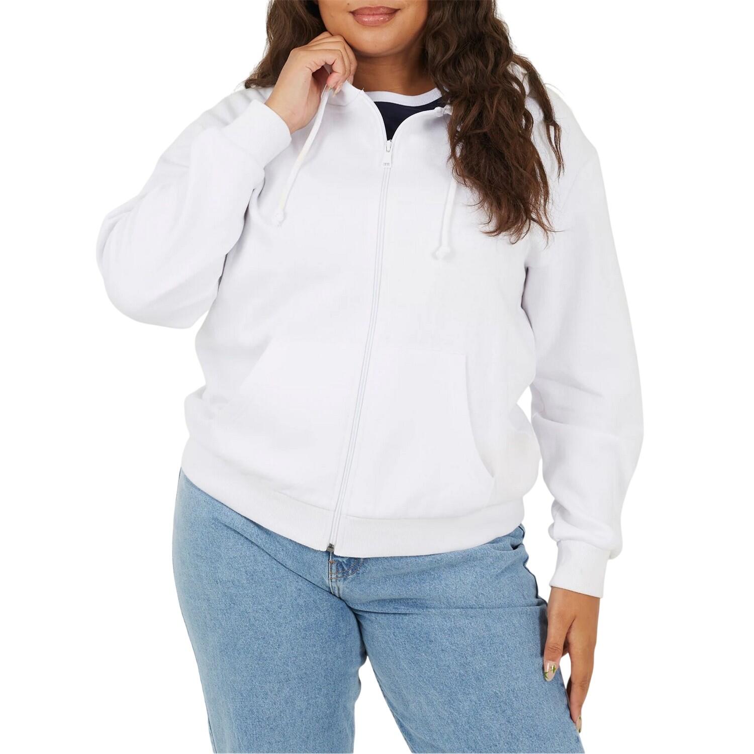 Brave Soul Womens/Ladies Plus Full Zip Hoodie