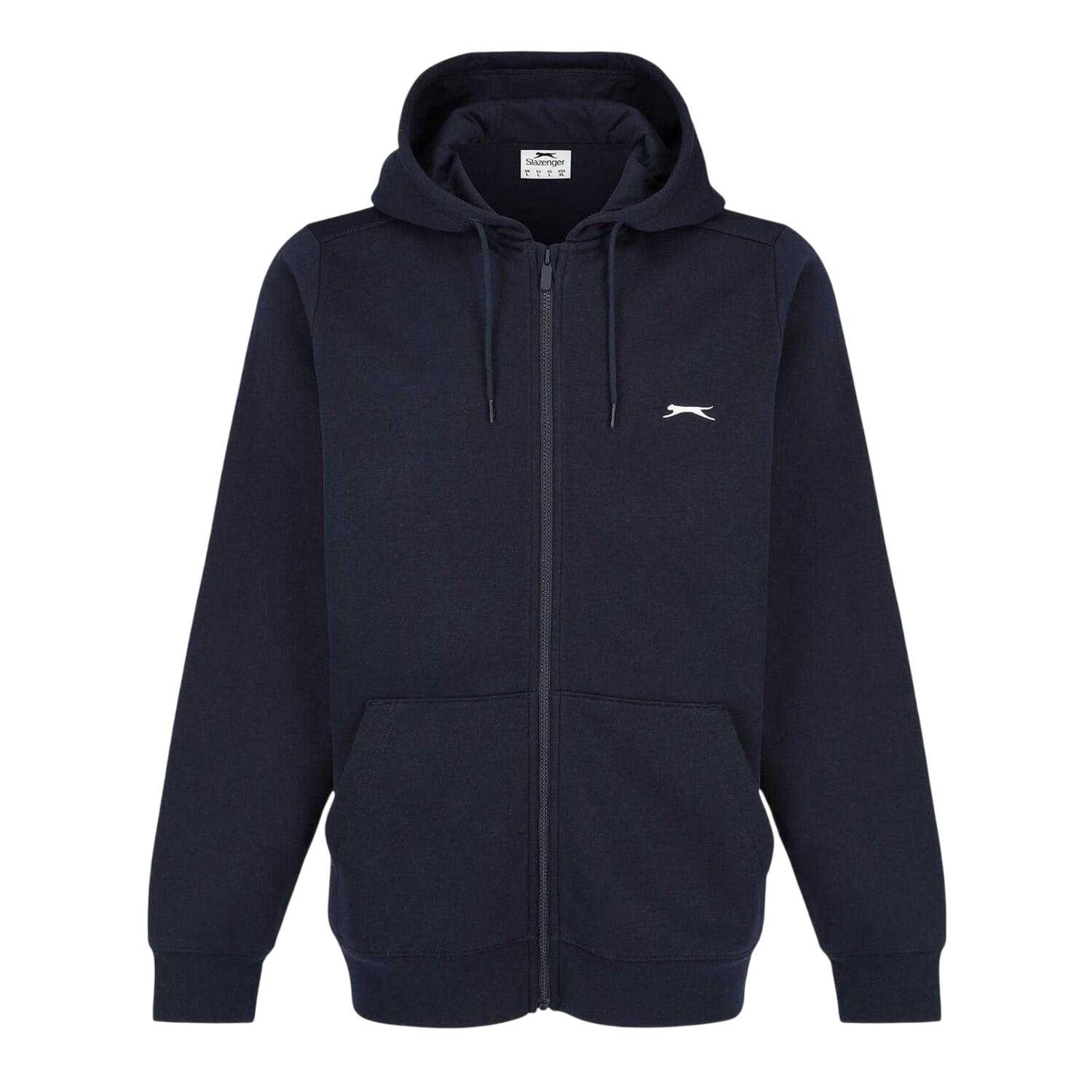 Slazenger Mens Polycotton Full Zip Hoodie