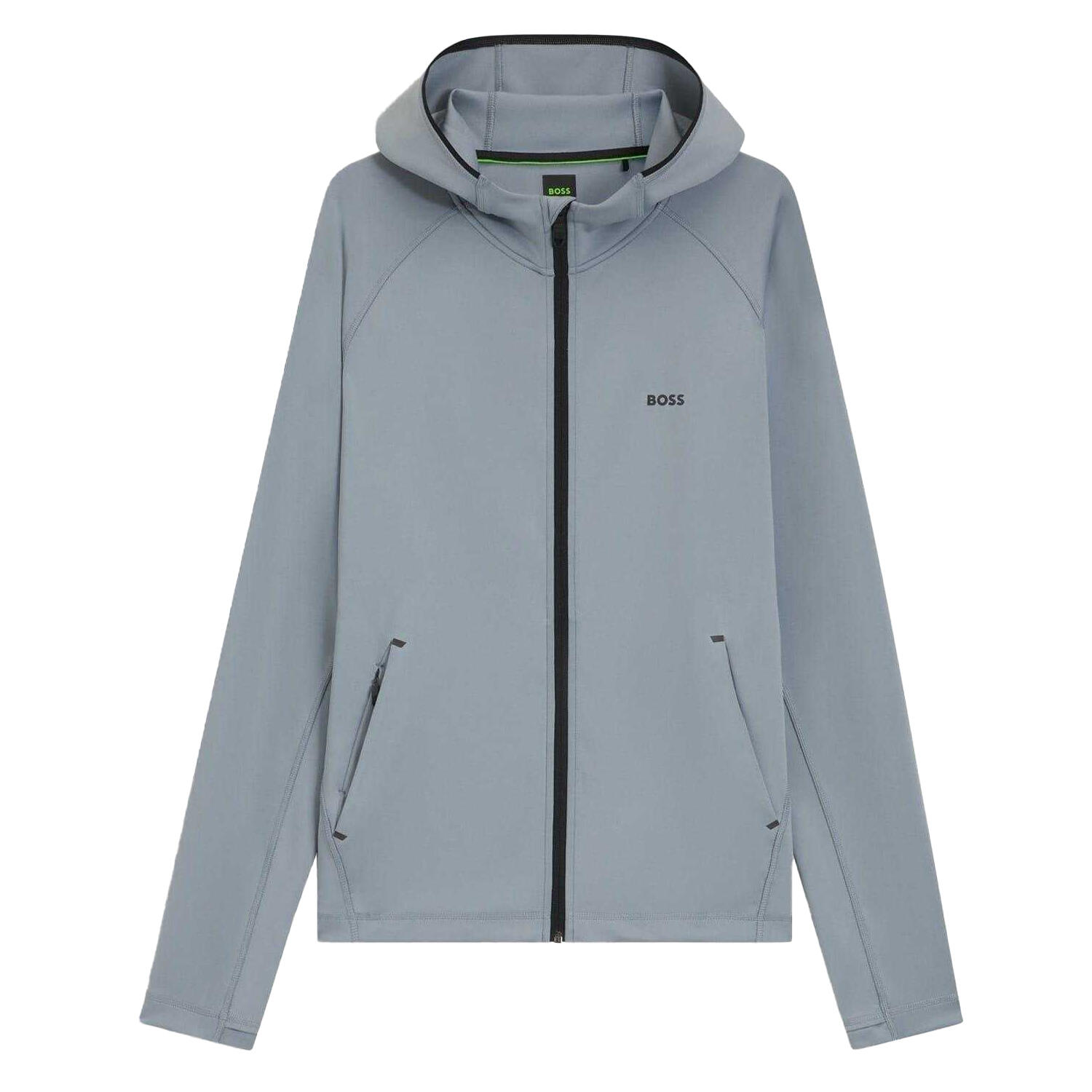 Boss Mens Active Workout Full Zip Hoodie