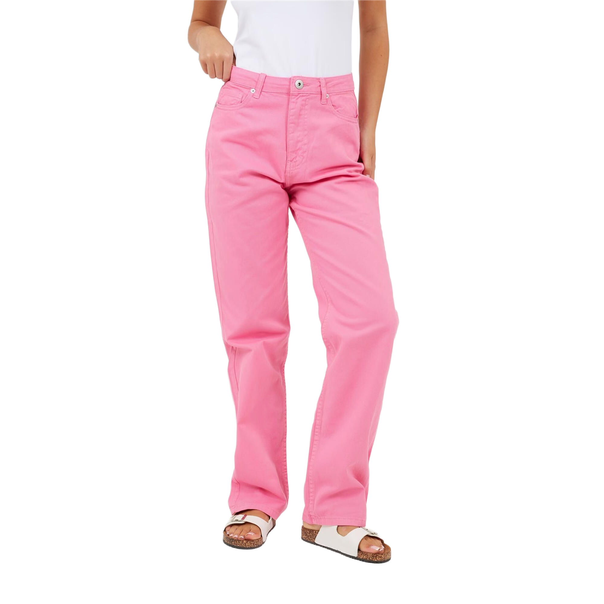 Brave Soul Womens/Ladies Para Mid Rise Straight Leg Jeans