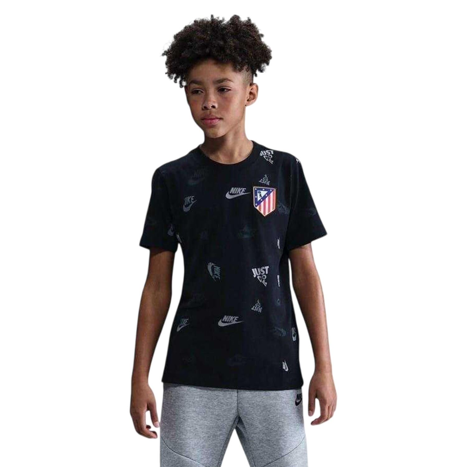 Nike Childrens/Kids Atletico Madrid Crest T-Shirt