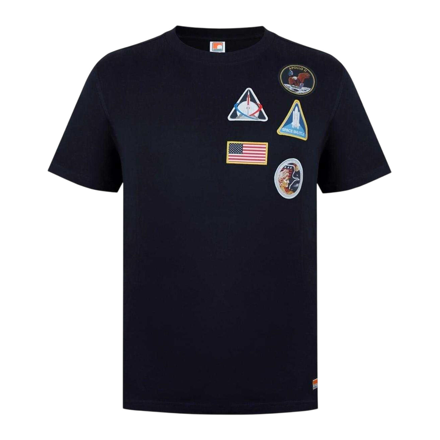 NASA Mens Patches Regular T-Shirt