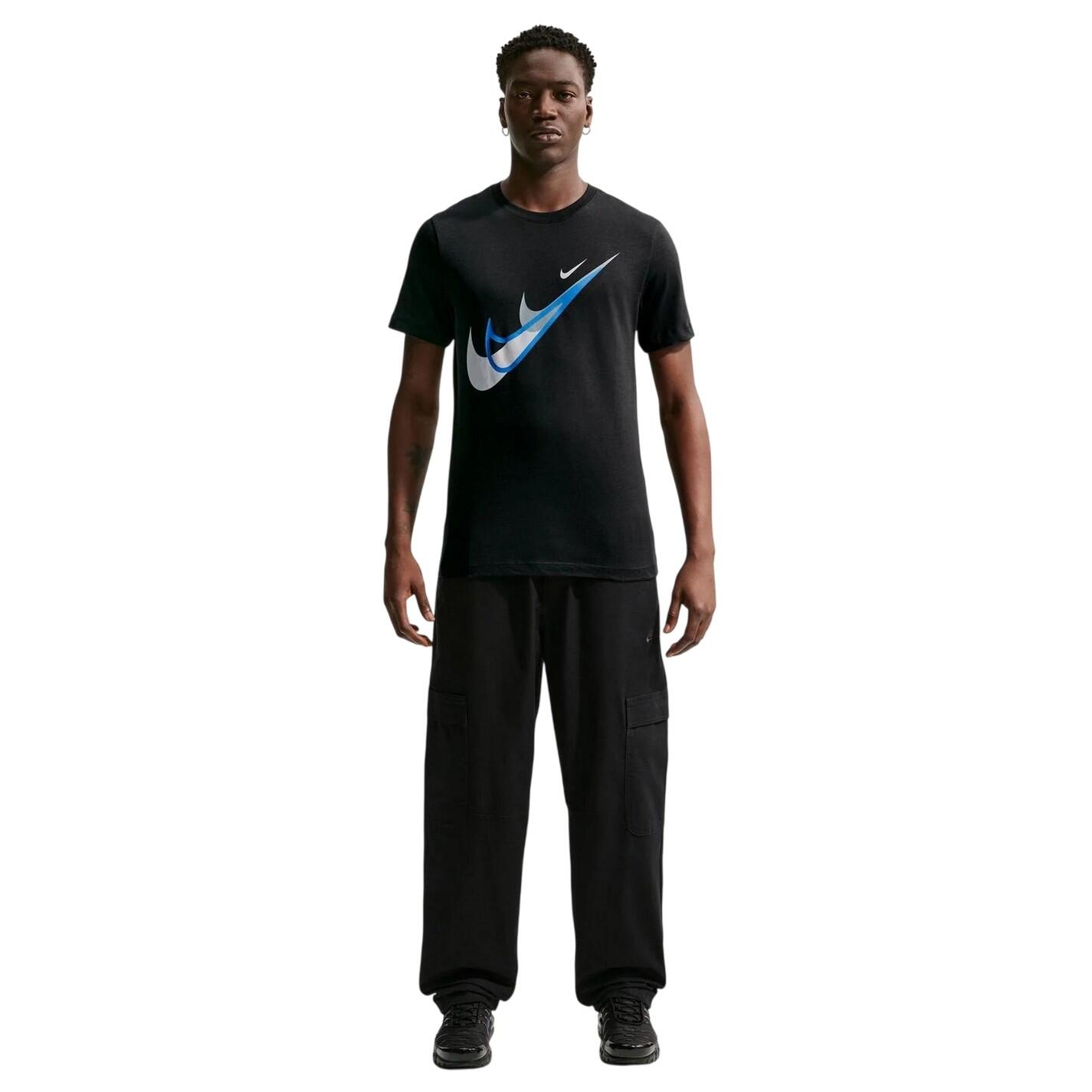 Nike Mens Swoosh Graphic Print T-Shirt