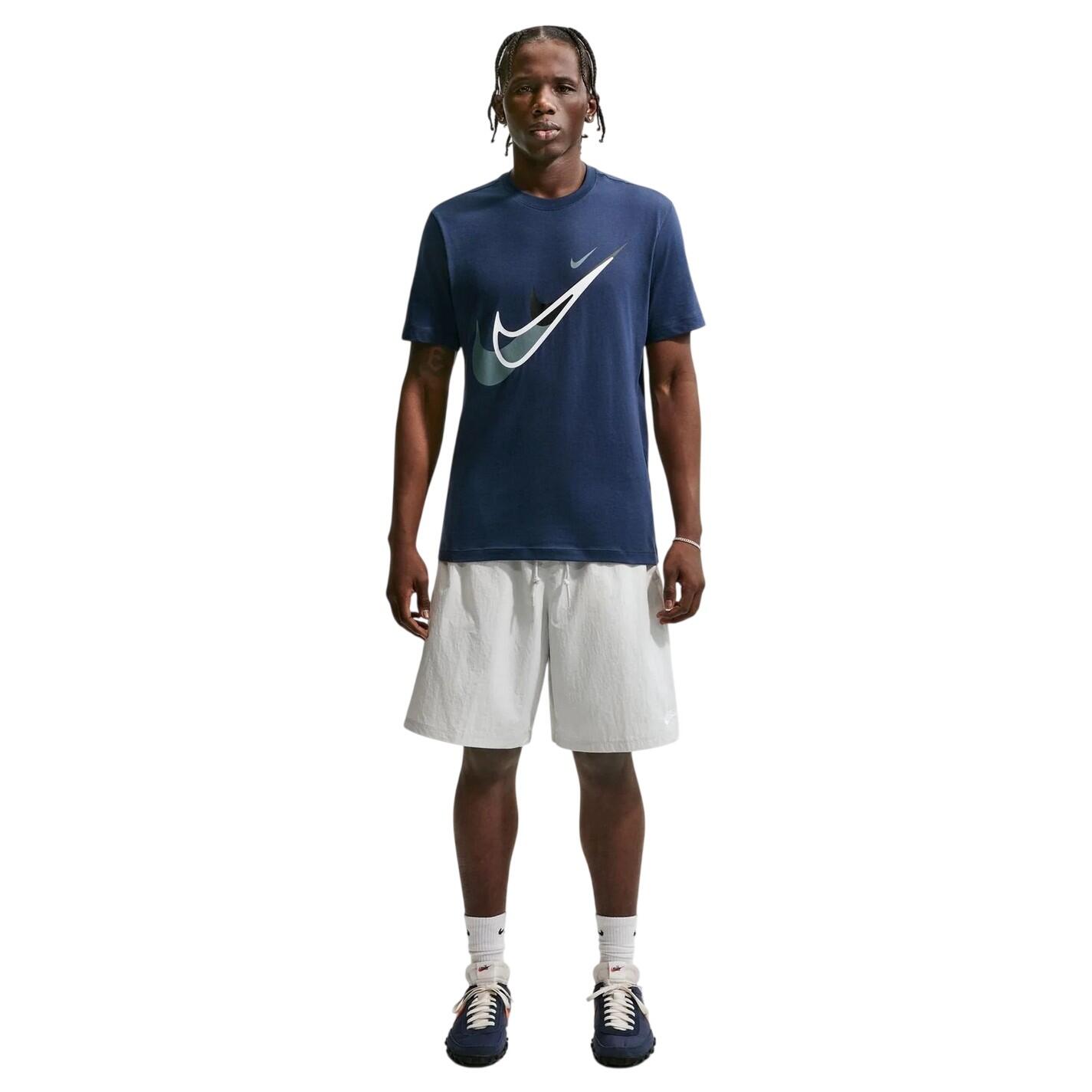 Nike Mens Swoosh Graphic Print T-Shirt