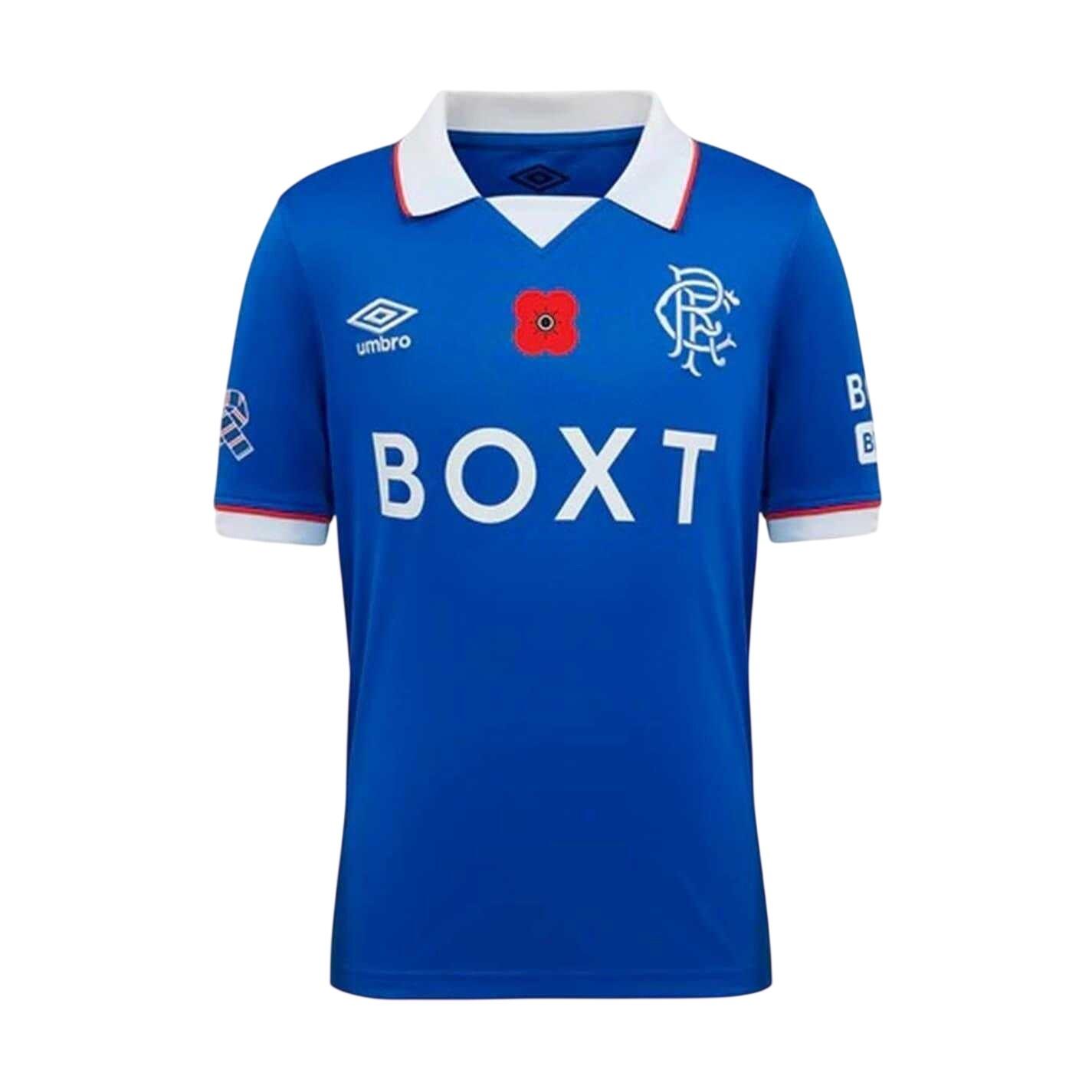 Rangers FC Childrens/Kids 2025 Football Shirt