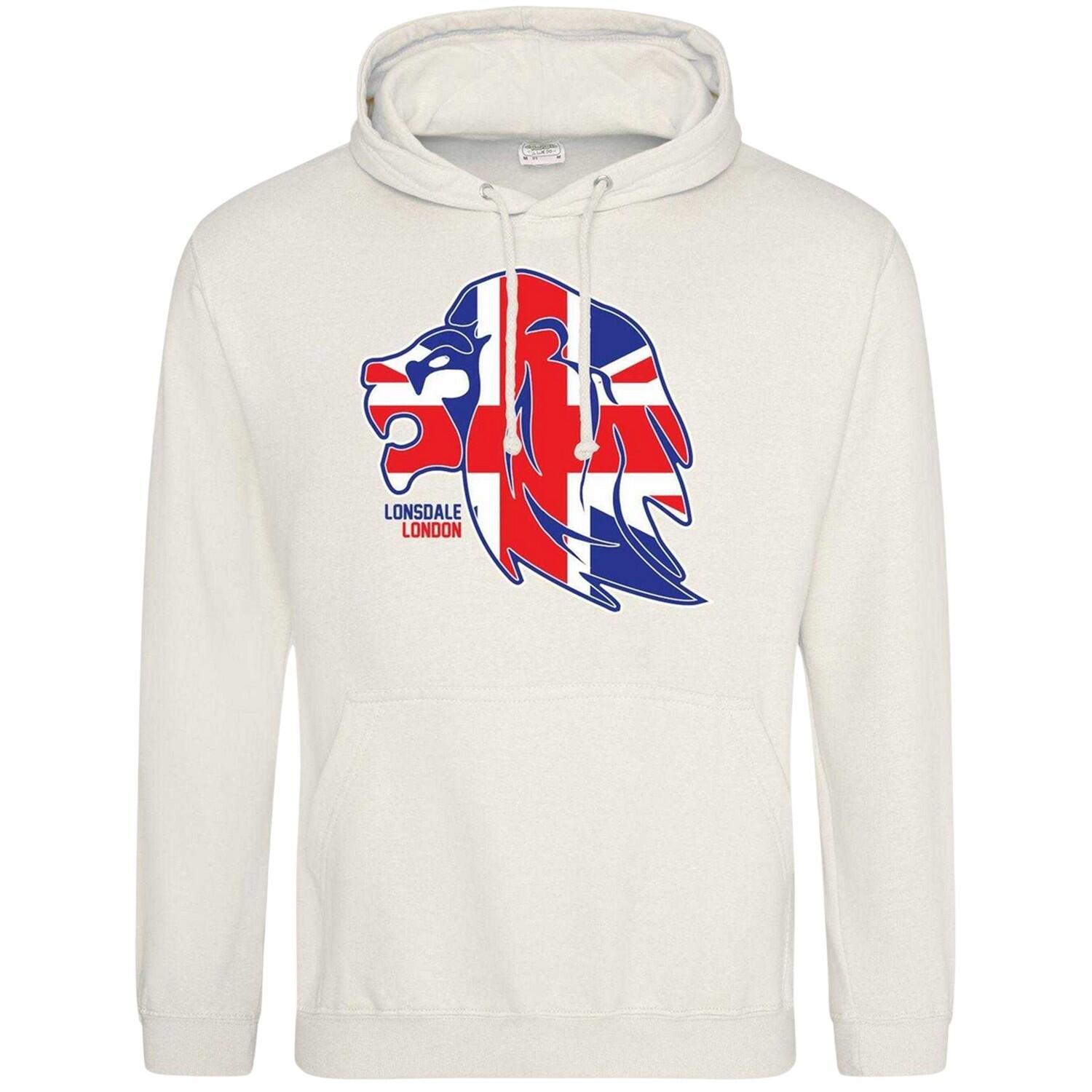 Lonsdale Mens The Original Logo Hoodie
