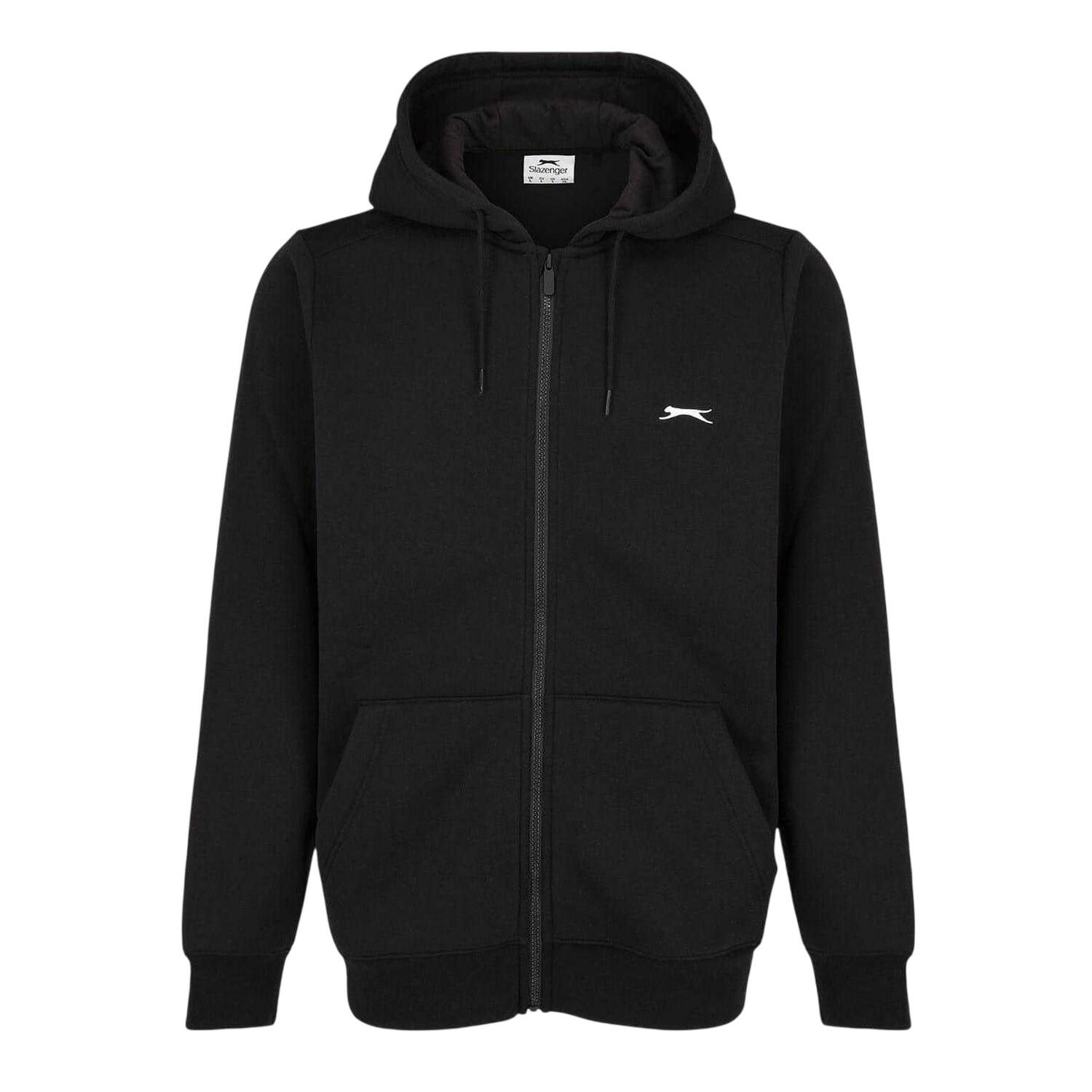 Slazenger Mens Polycotton Full Zip Hoodie