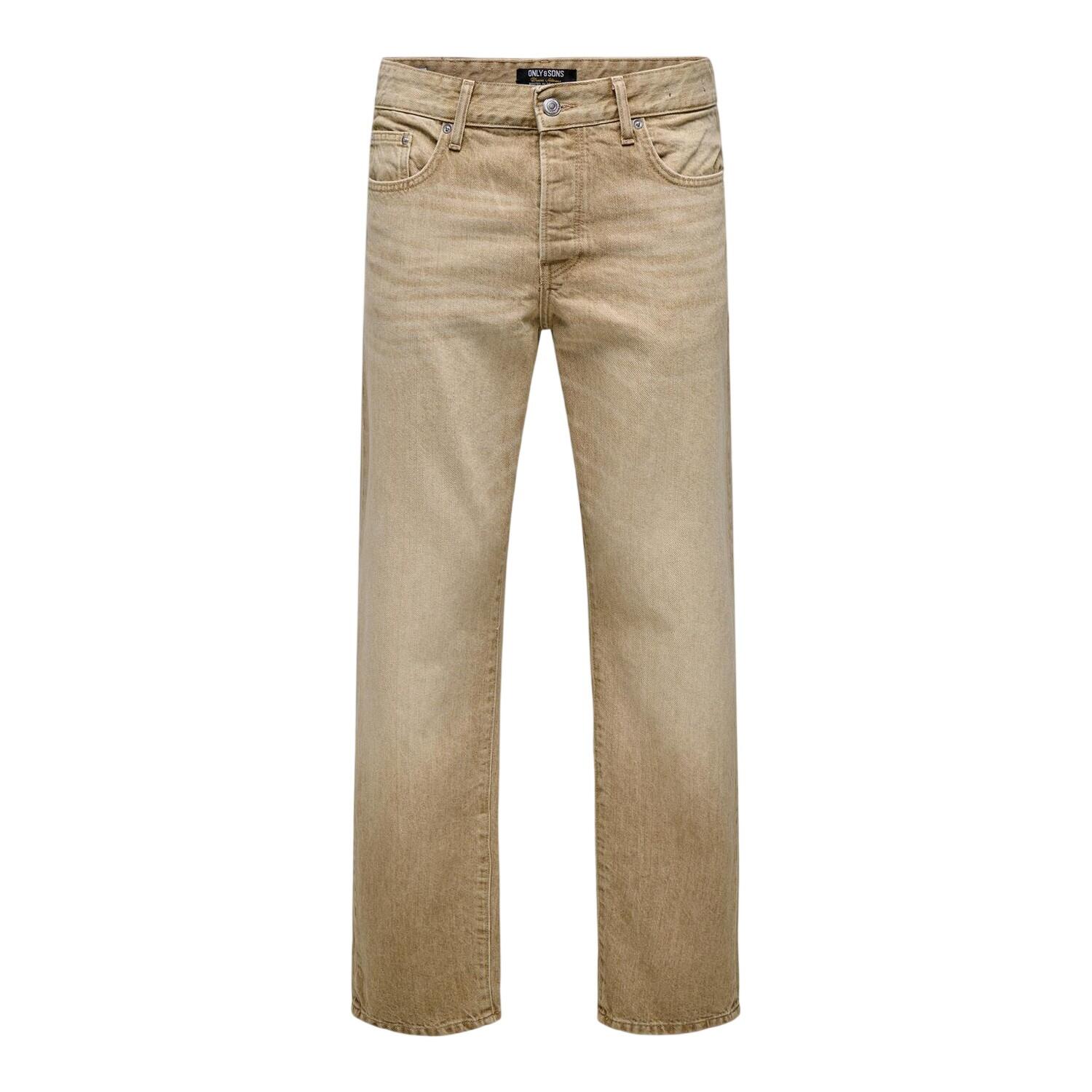 Only Mens Denim 5 Pockets Relaxed Fit Jeans