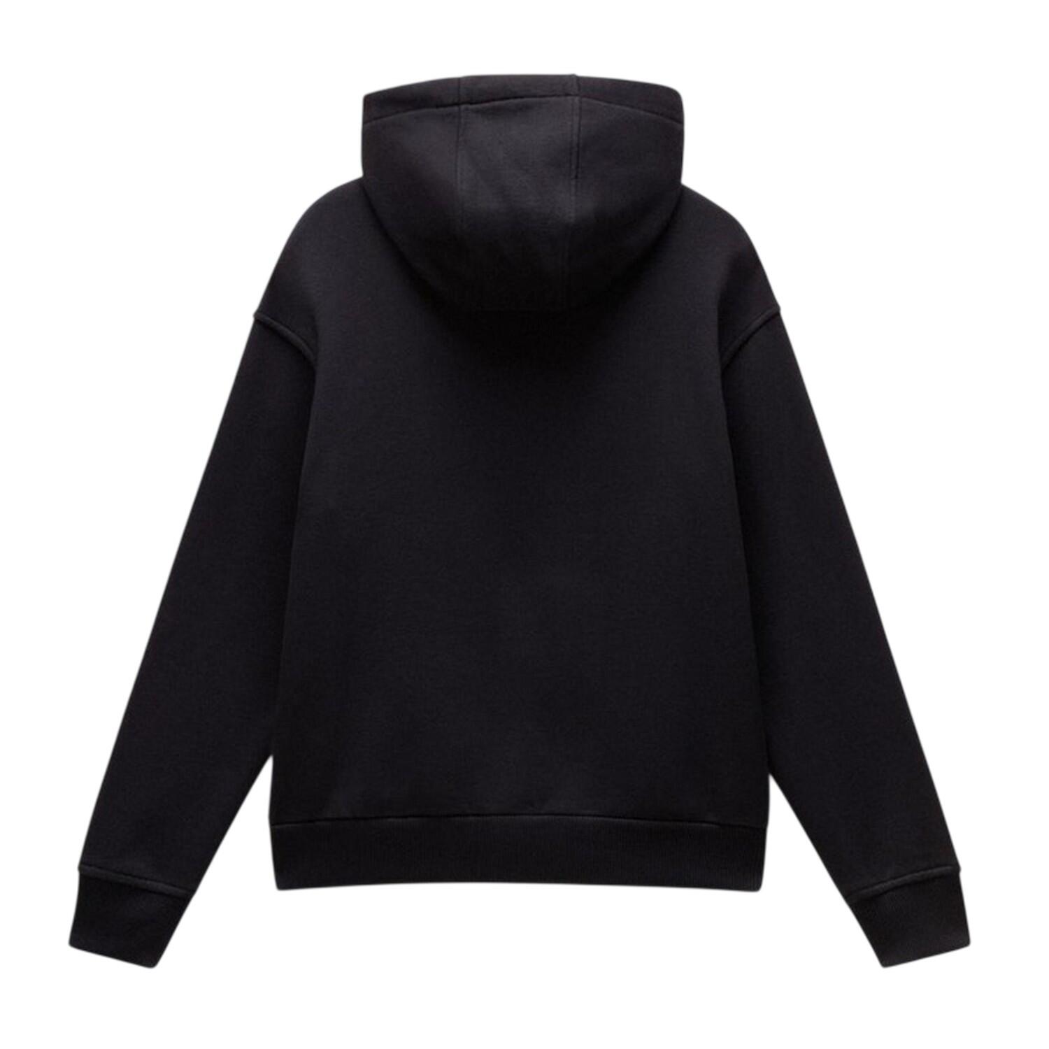 Napapijri Womens/Ladies Box Logo Cotton Blend Hoodie