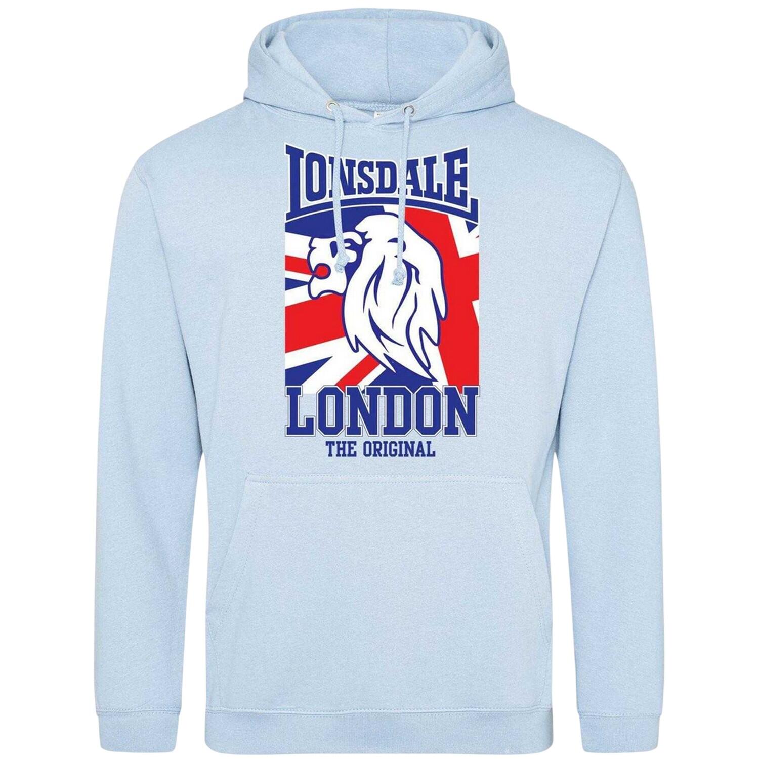 Lonsdale Mens The Original Logo Hoodie