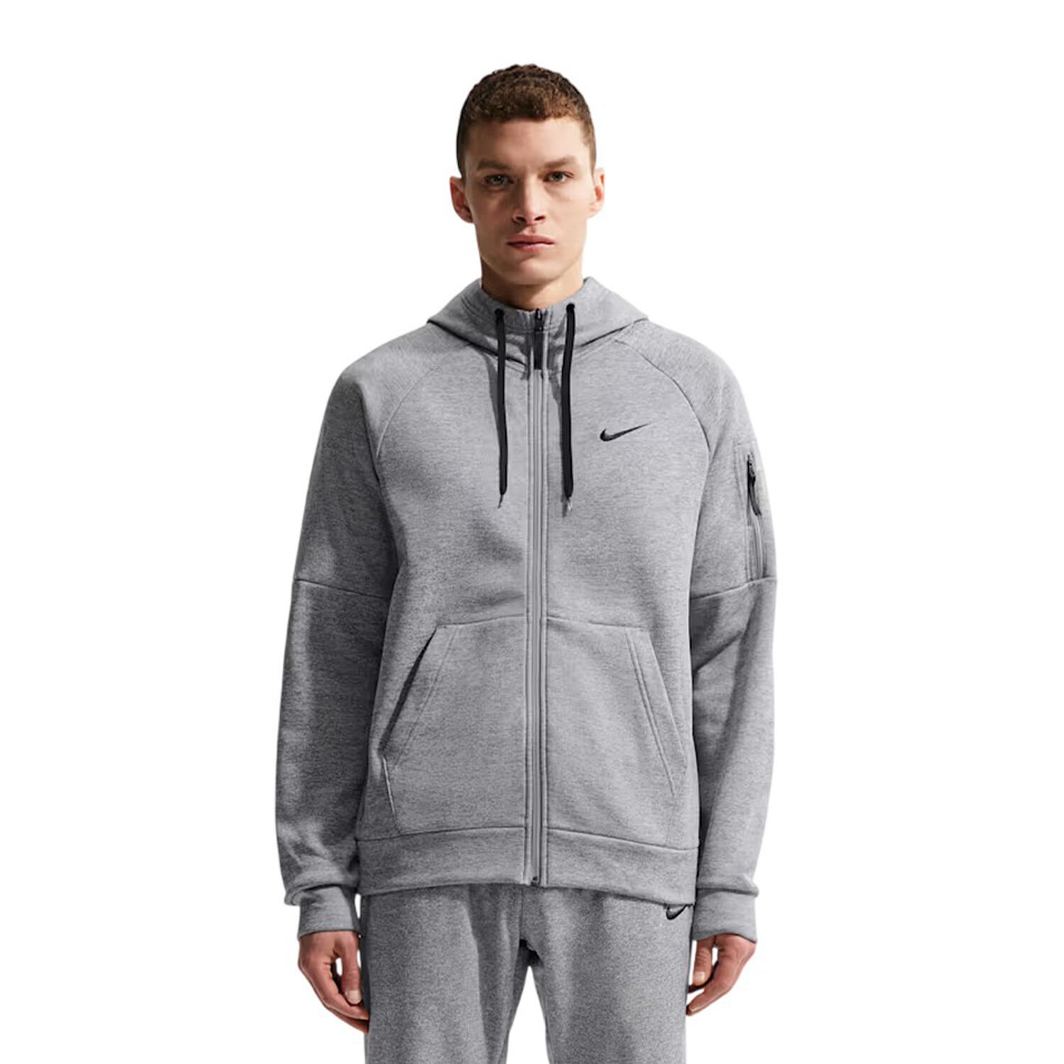 Nike Mens Dri-FIT Training Full Zip Hoodie