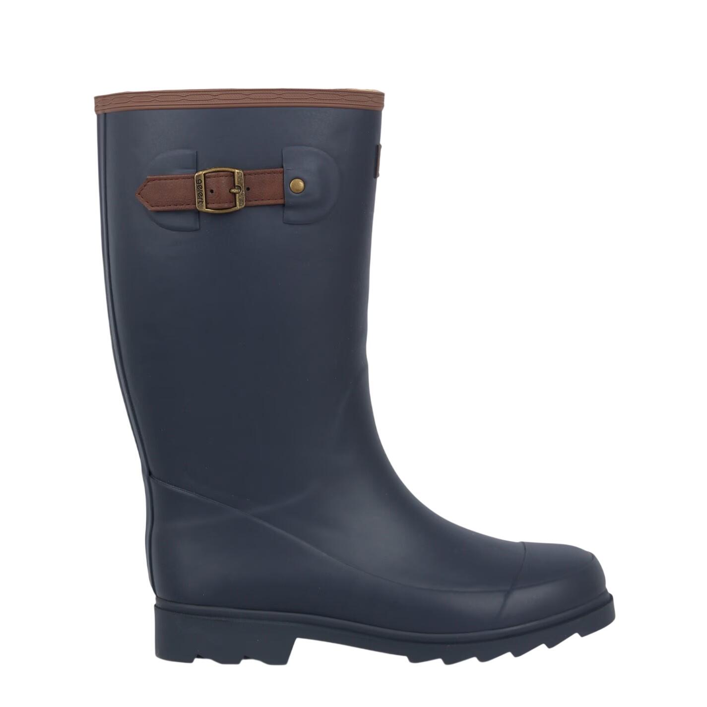 Gelert Womens/Ladies Faux Fur Lined Wellington Boots