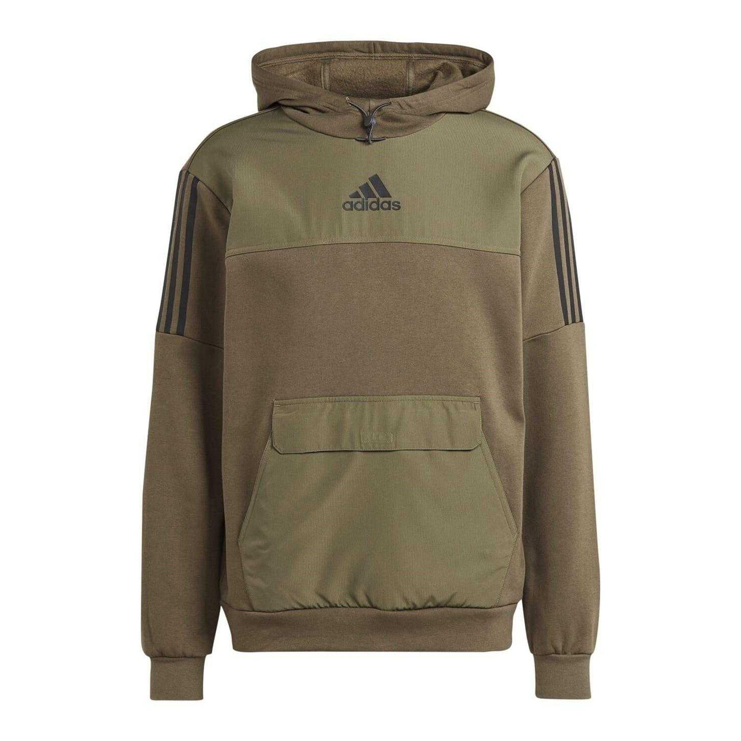 Adidas Mens Utility Logo Hoodie