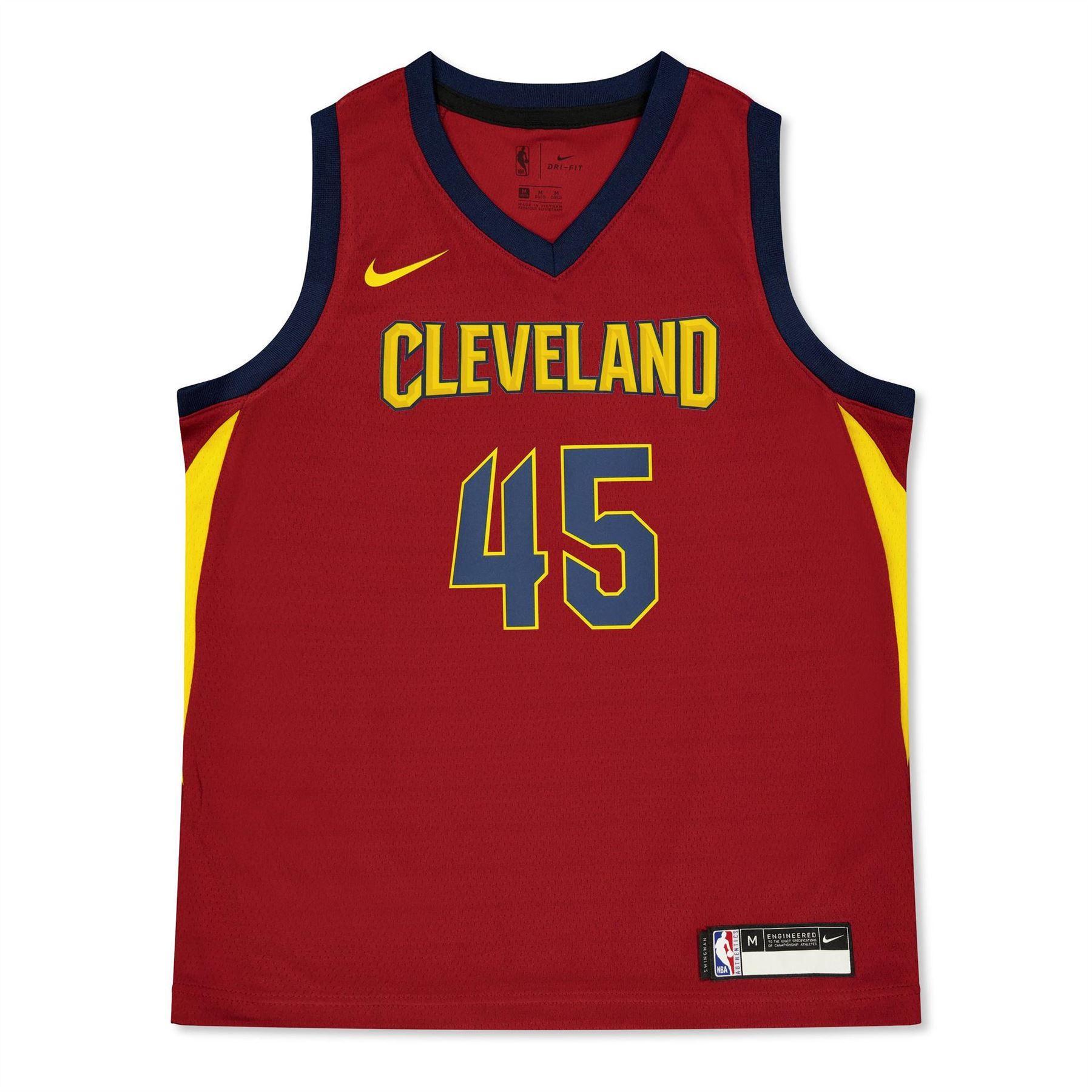 Nike Childrens/Kids Mitchell Cleveland Cavaliers Basketball Jersey