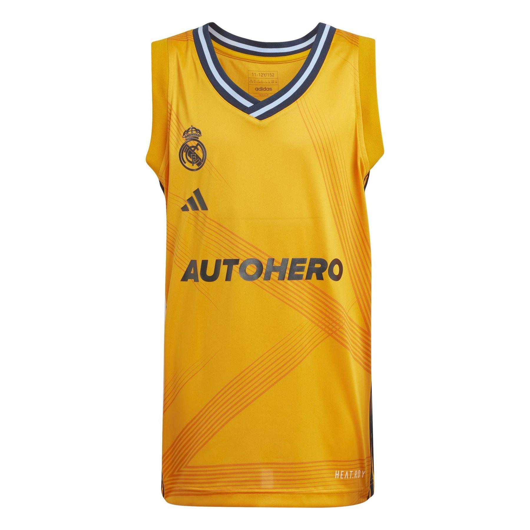 Adidas Childrens/Kids 24/25 Real Madrid CF Sleeveless Away Jersey