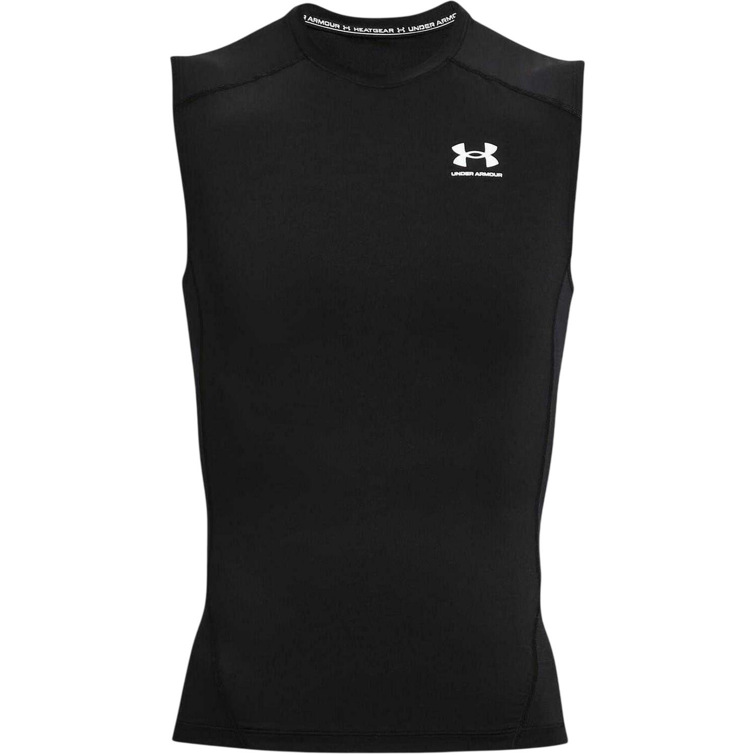 Under Armour Mens HeatGear Sleeveless Compression Shirt