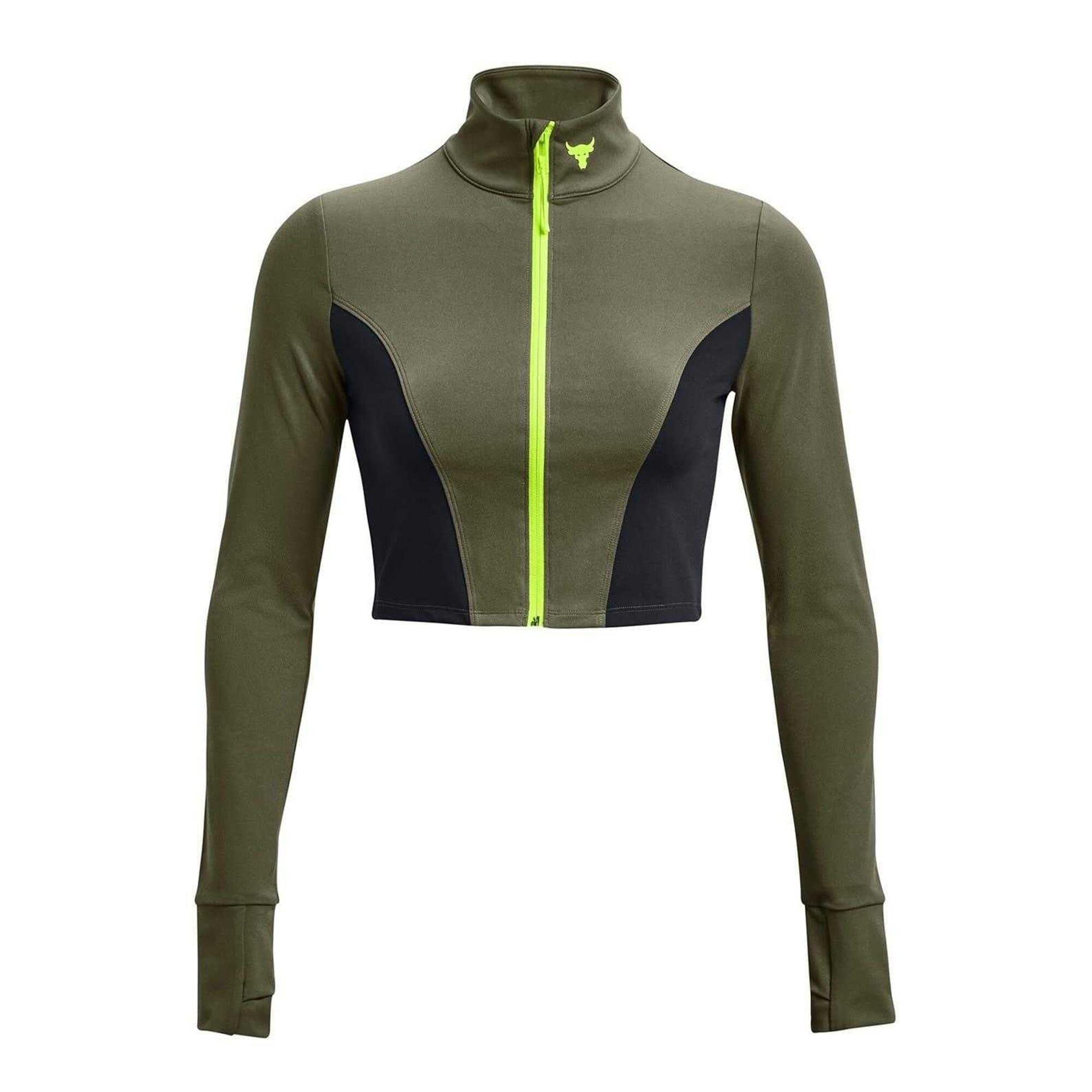 Under Armour Womens/Ladies Project Rock Cropped Gym Jacket