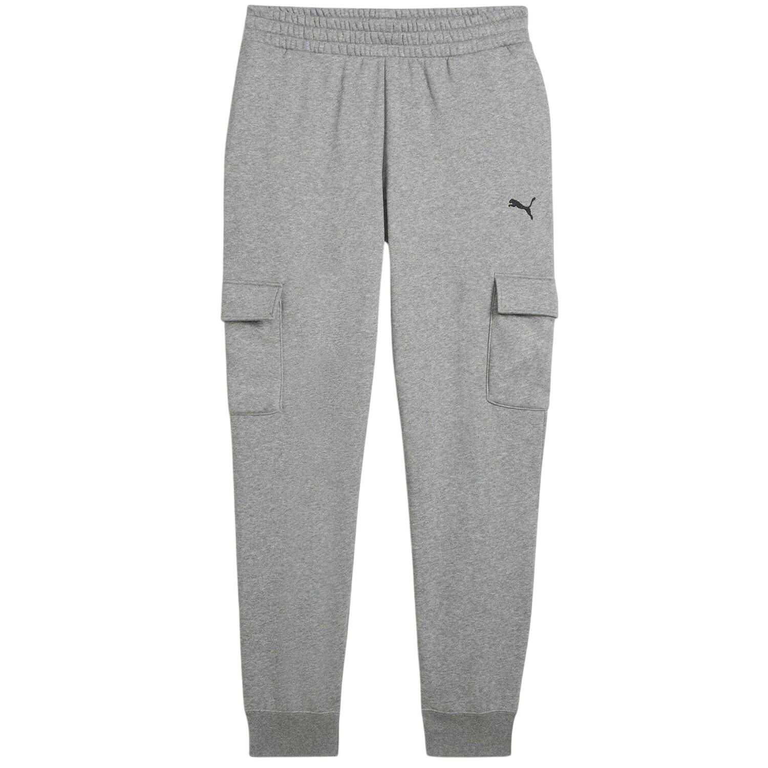 Puma Mens Fleece Logo Cargo Trousers