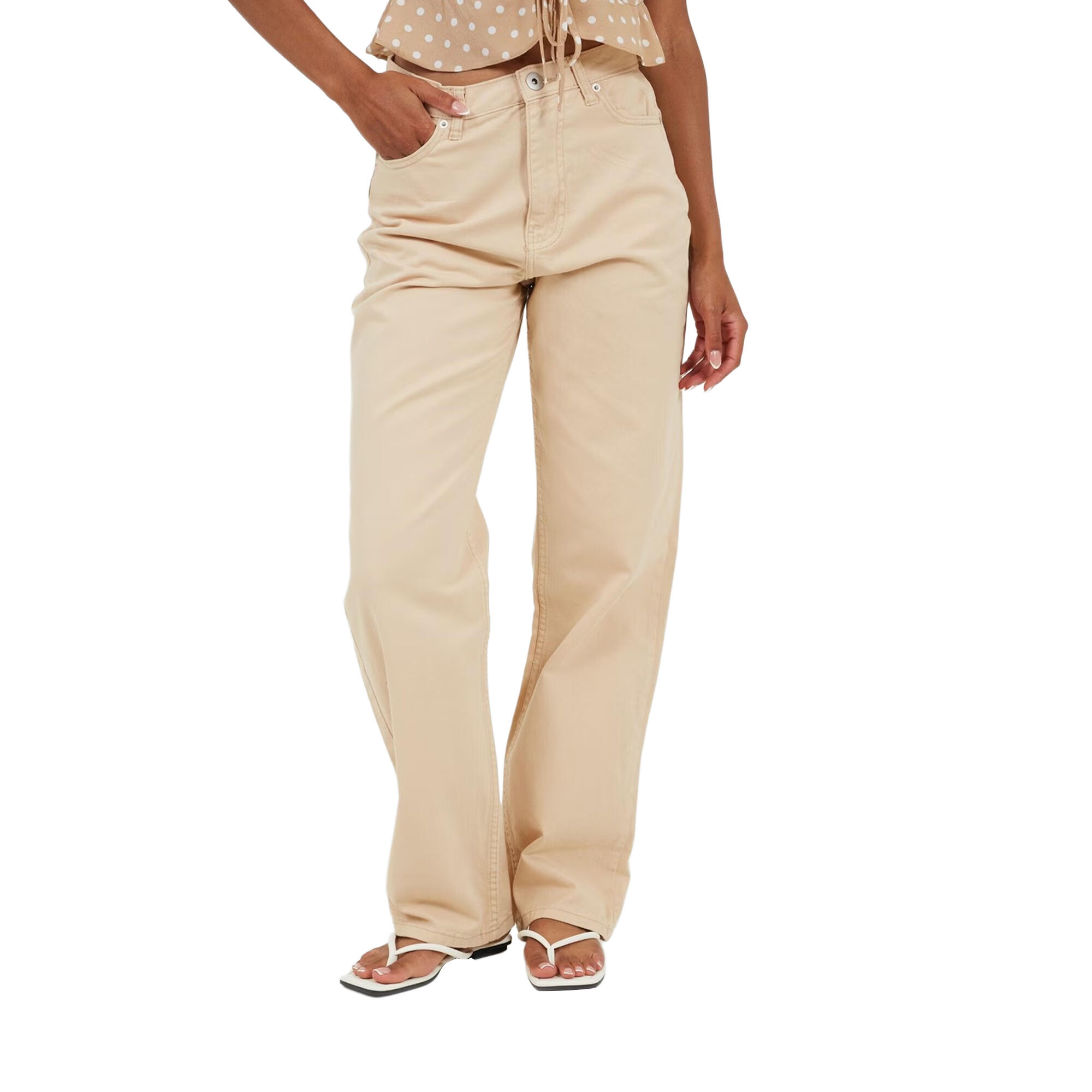 Brave Soul Womens/Ladies Para Mid Rise Straight Leg Jeans