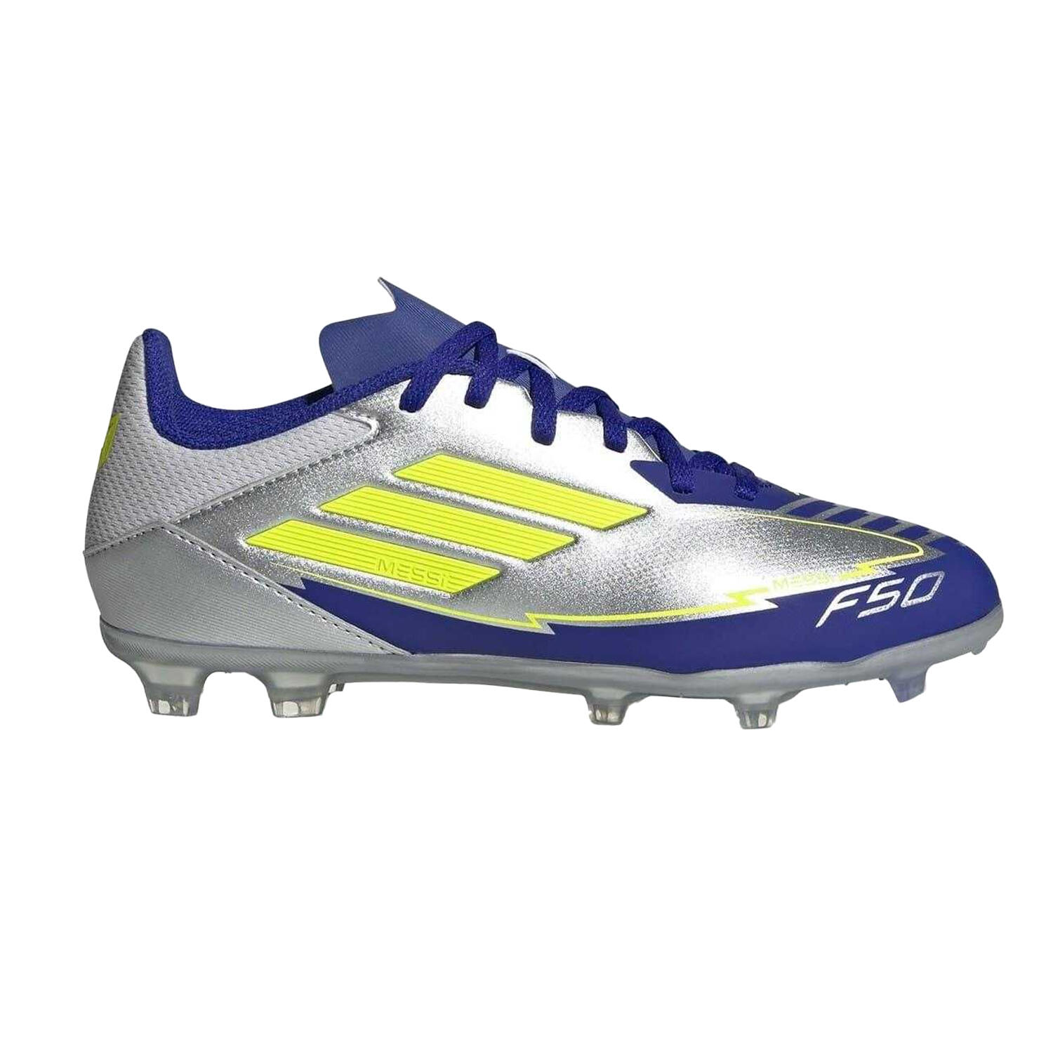 Adidas Childrens/Kids Messi F50 3 Stripes Firm Ground Football Boots