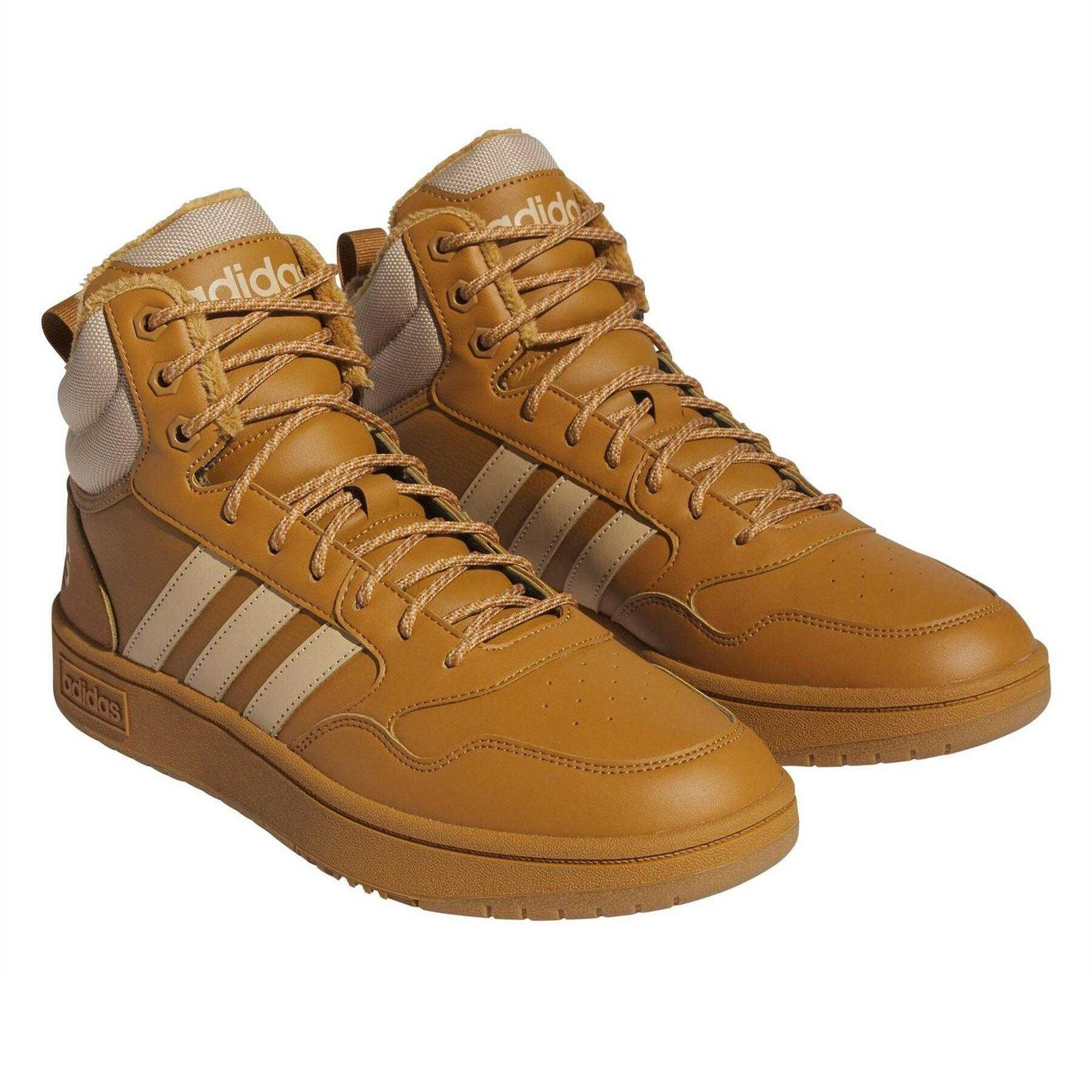 Adidas Mens Hoops 3.0 Mid Winterized Trainers