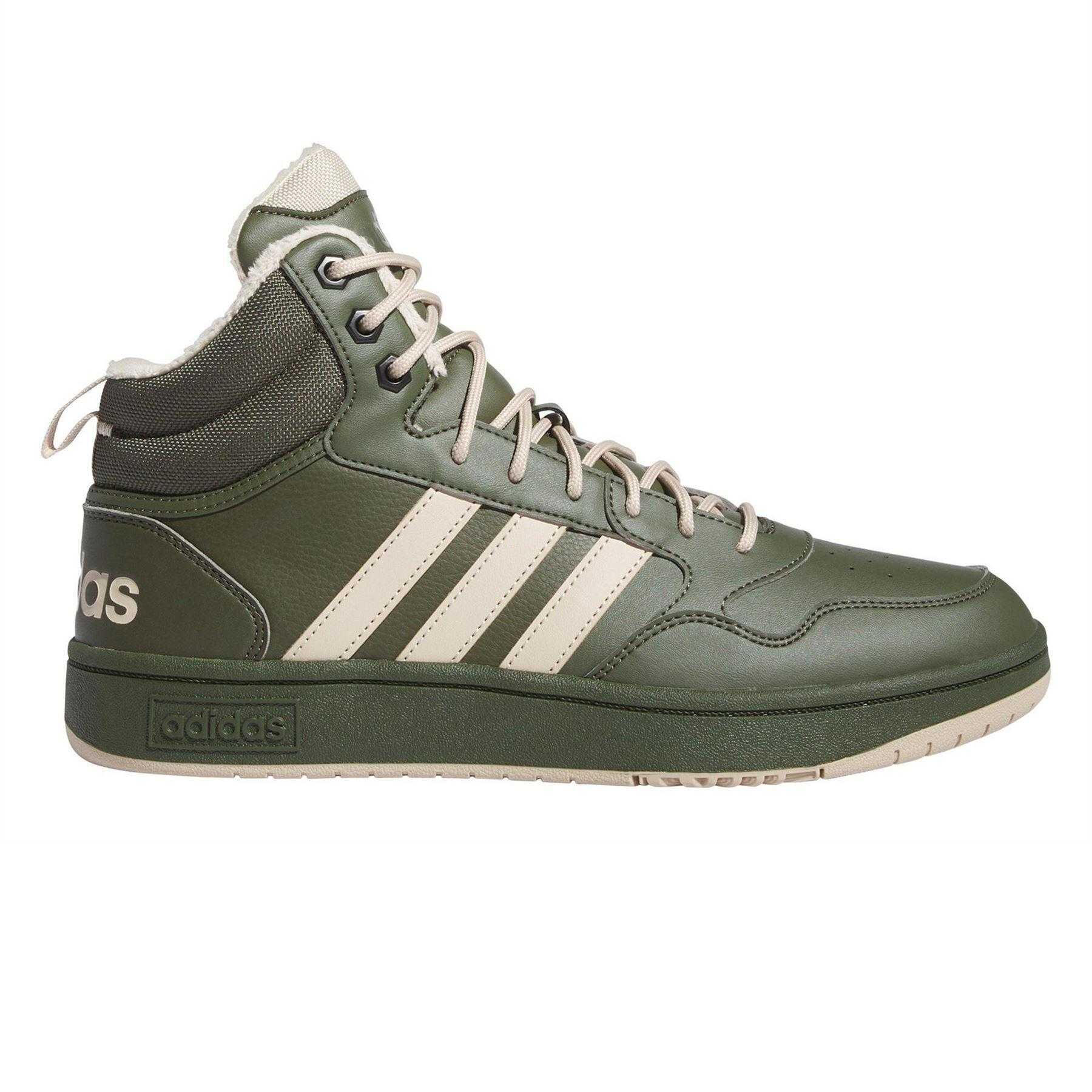 Adidas Boys Hoops 3.0 Mid Winterized Basketball Shoes