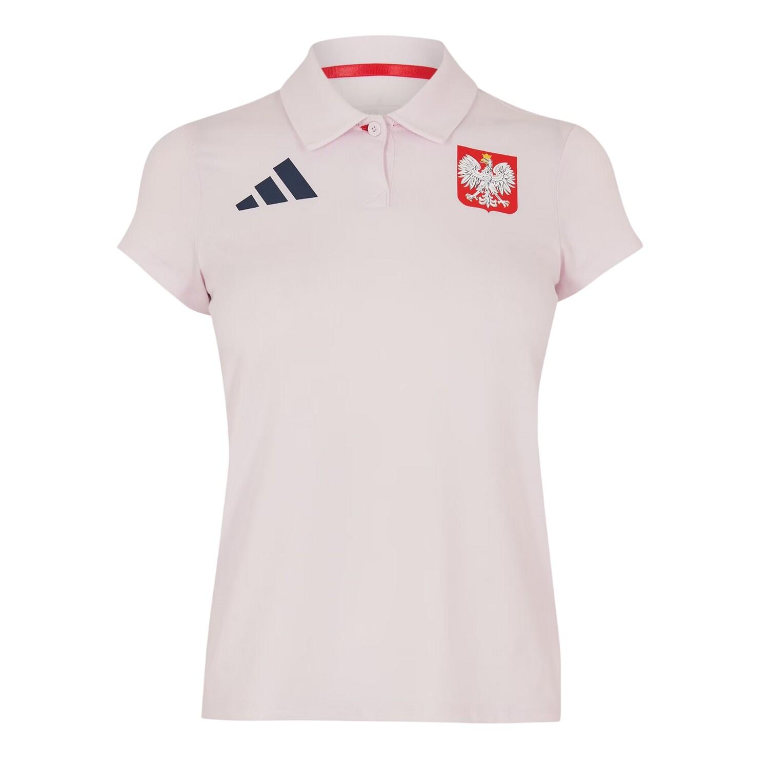 Adidas Womens/Ladies Olympic Poland Crest Polo Shirt