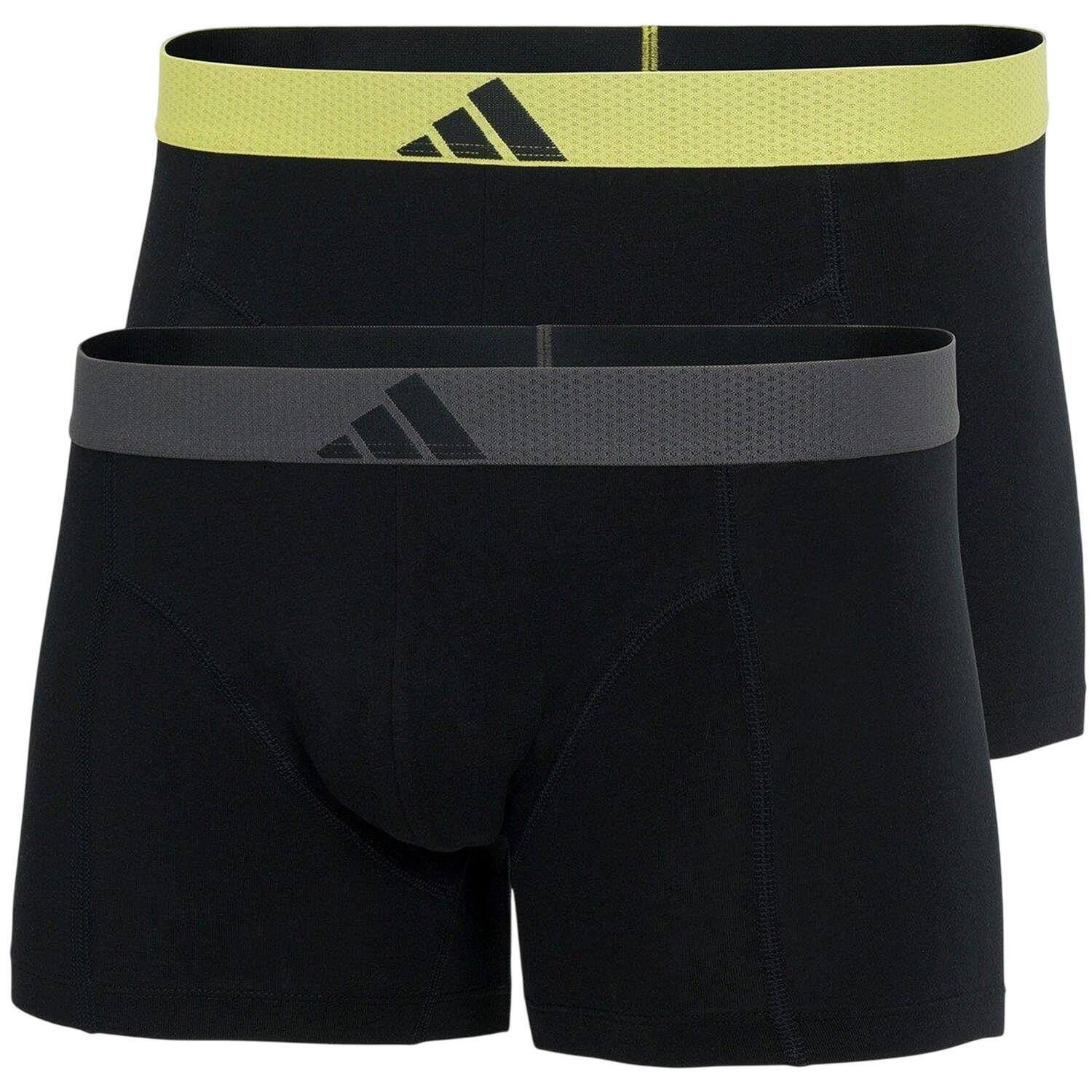 Adidas Mens Active Flex Boxer Briefs (Pack of 2)