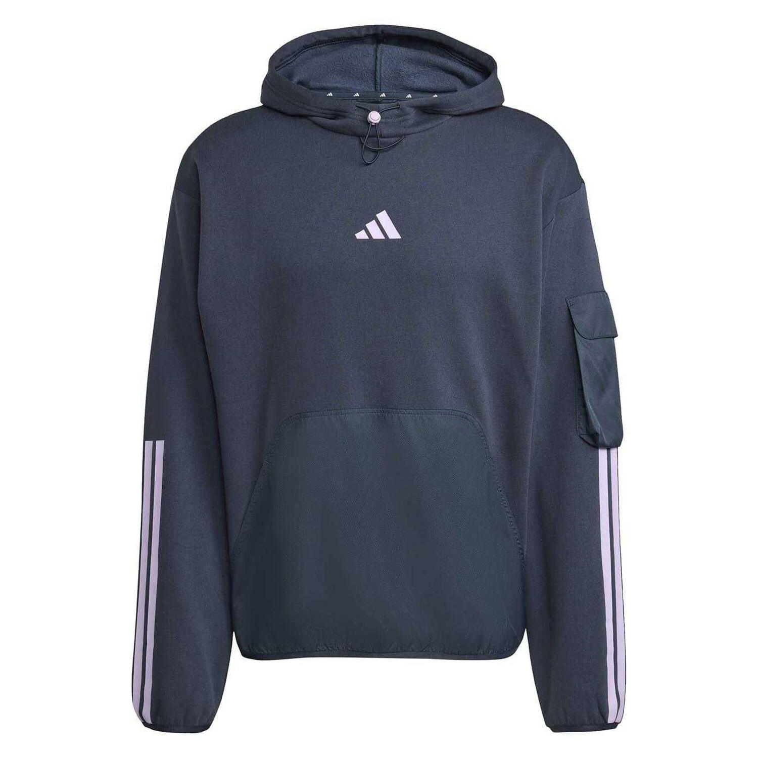 Adidas Mens Utility Logo Hoodie