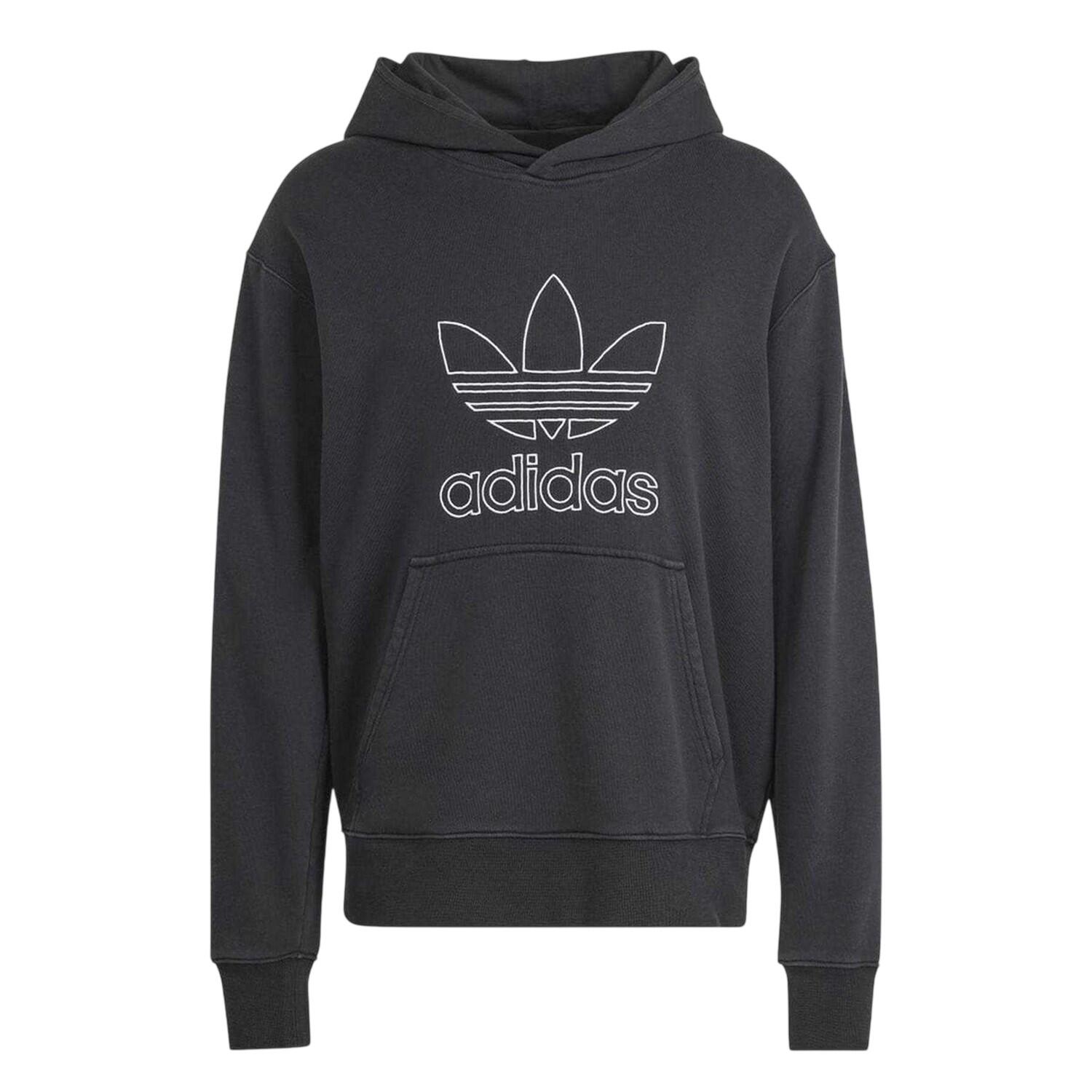 Adidas Mens Trefoil French Terry Pullover Hoodie