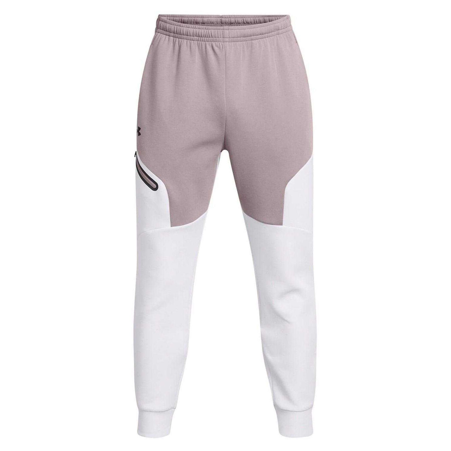 Under Armour Mens Unstoppable Fleece Zip Pocket Joggers