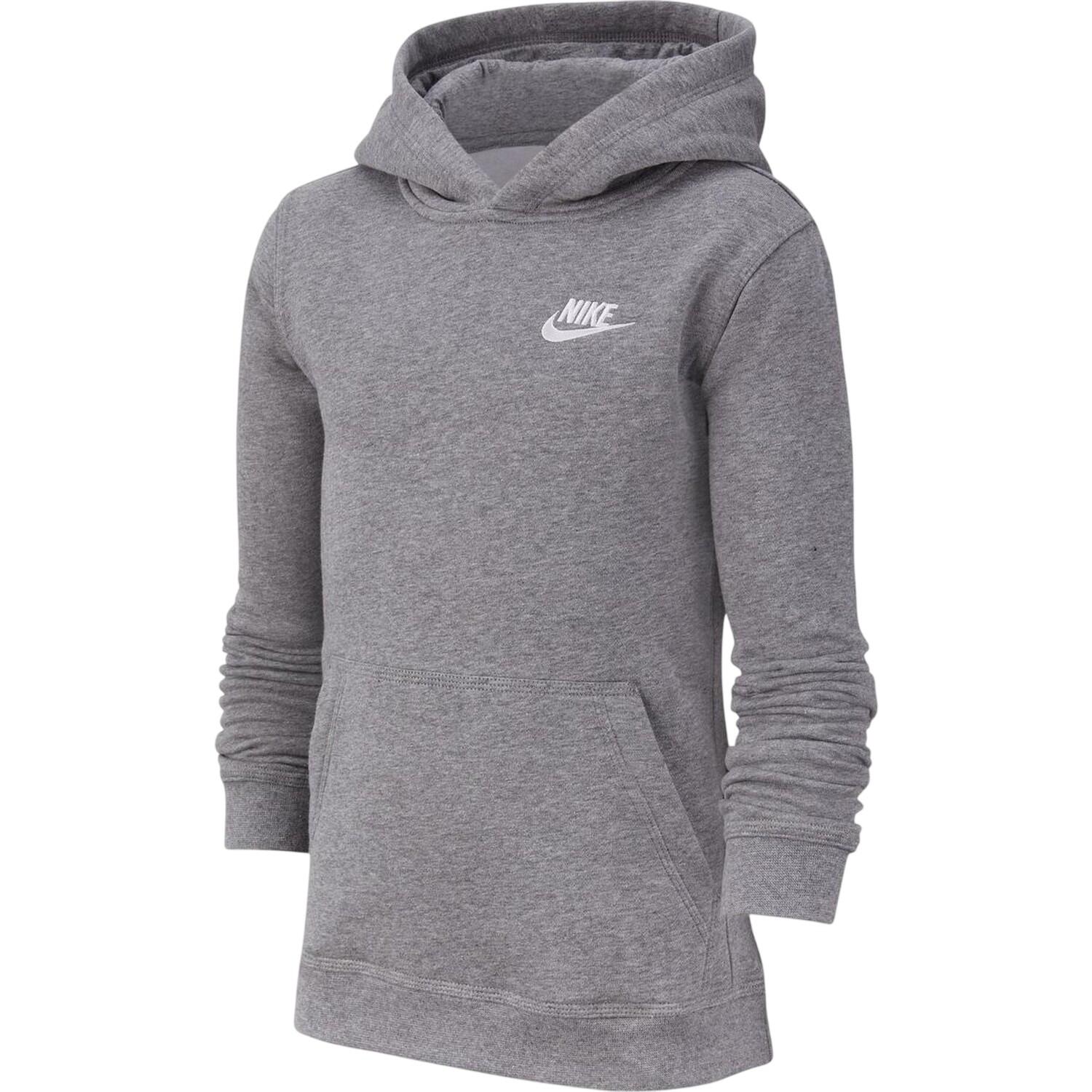 Nike Boys Club Long-Sleeved Pullover Hoodie