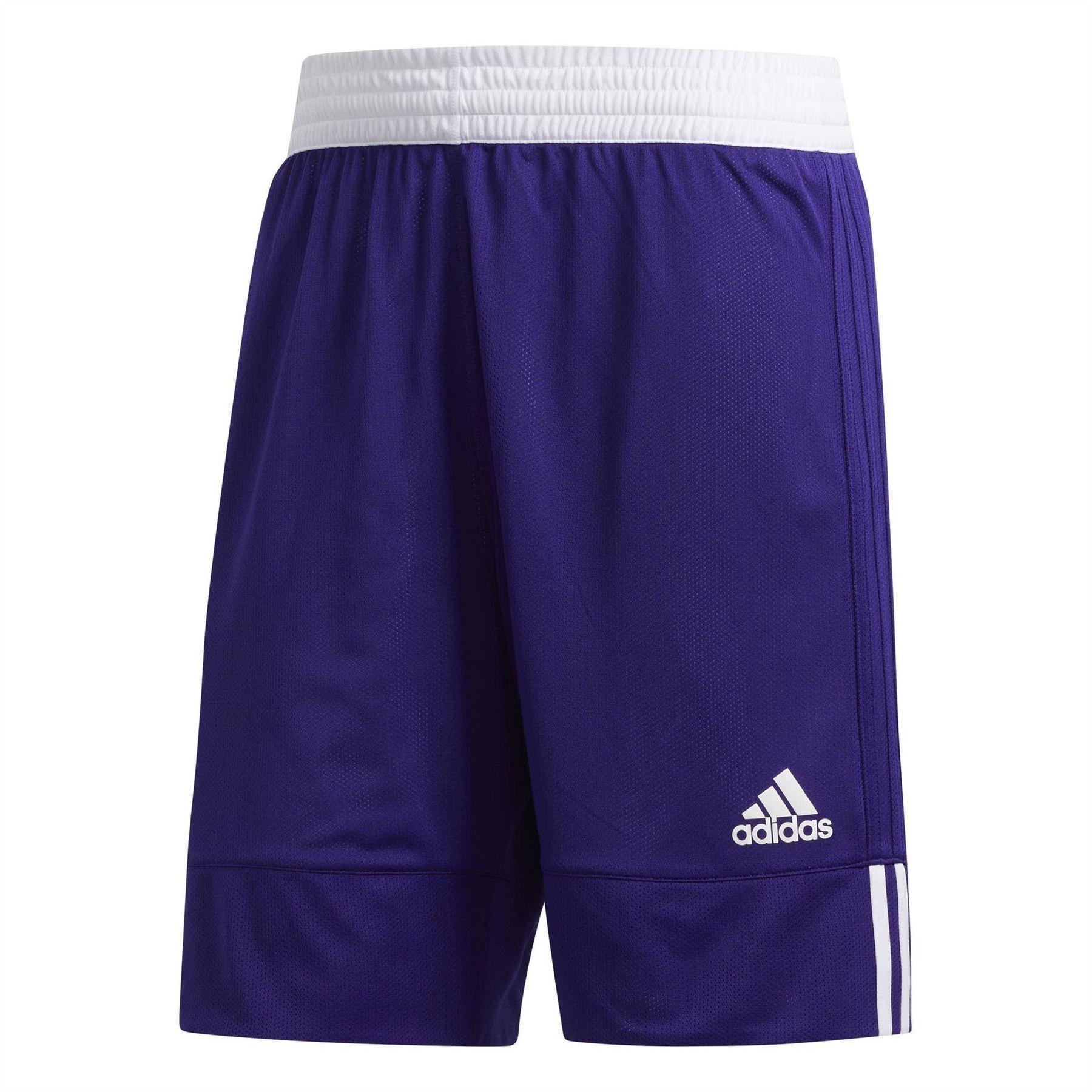Adidas Mens Logo Reversible Basketball Shorts