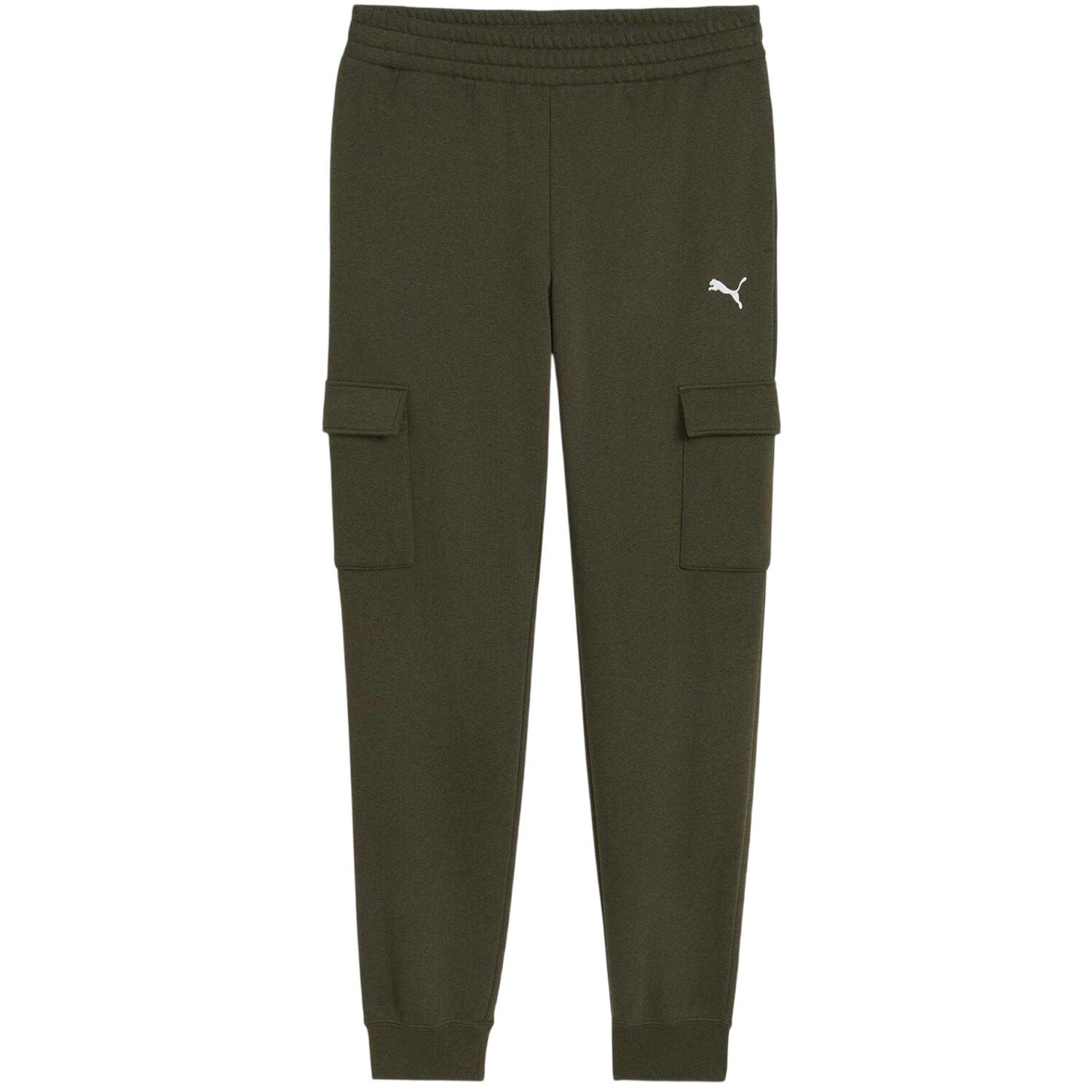 Puma Mens Cotton Logo Sweatpants