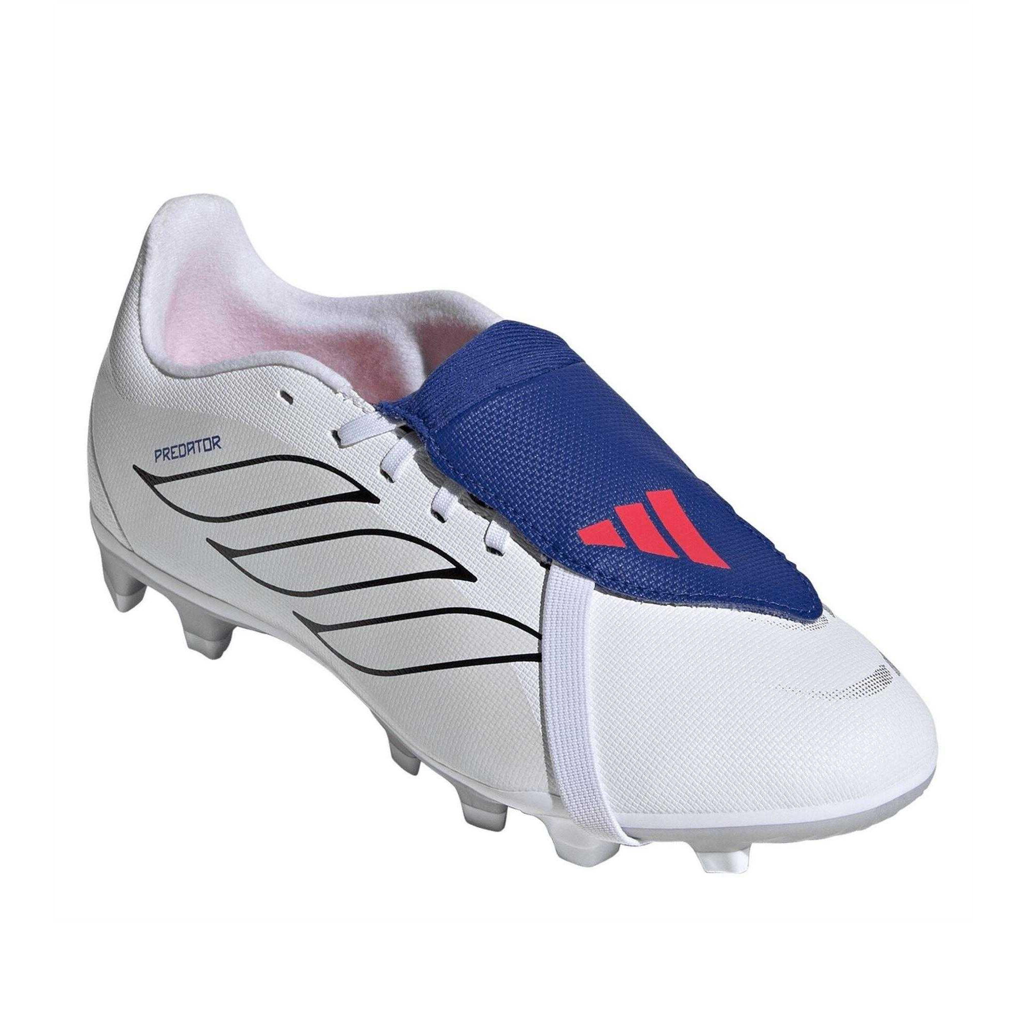 Adidas Womens/Ladies Predator Club Fold Over Firm Ground Football Boots