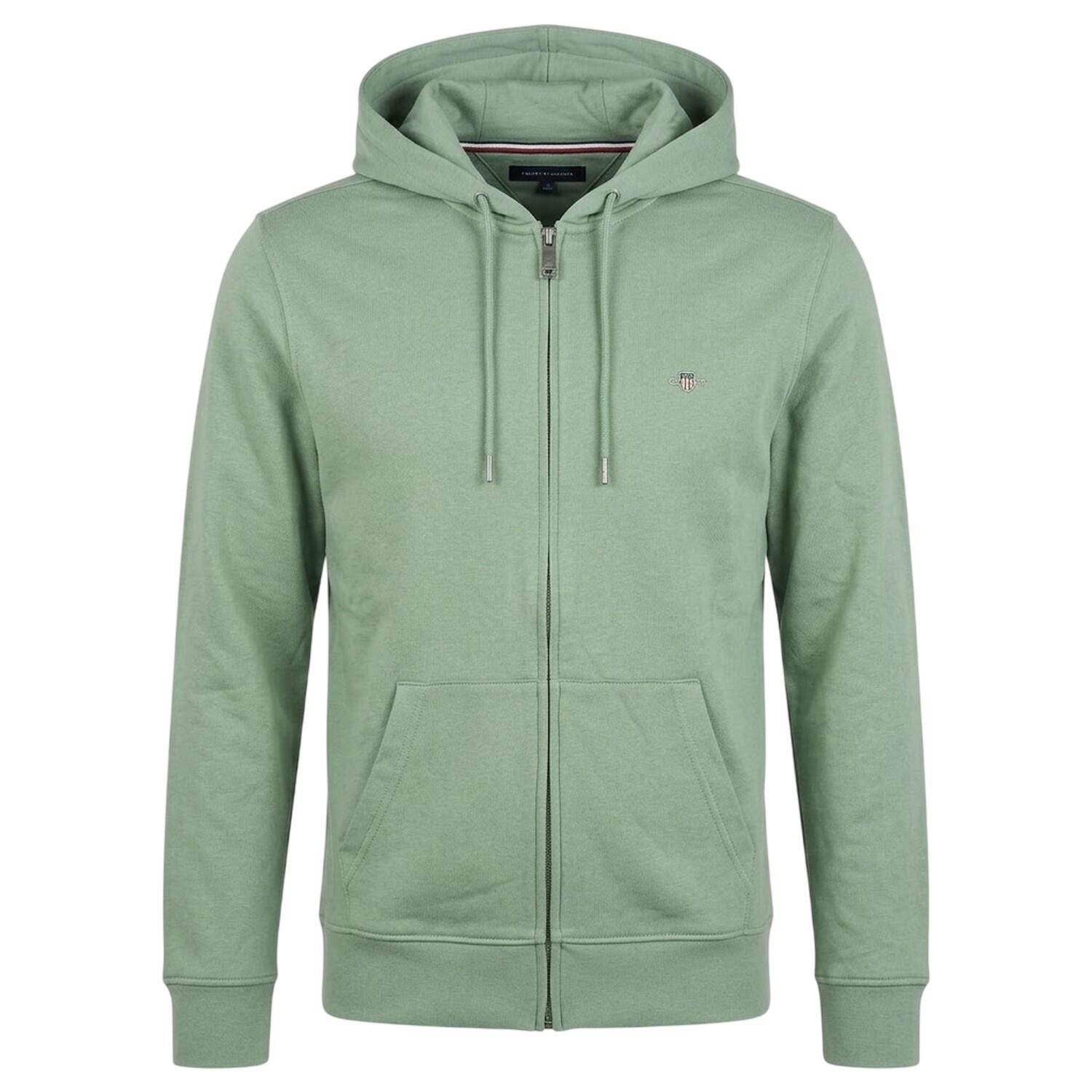 Gant Mens Cotton Full Zip Hoodie