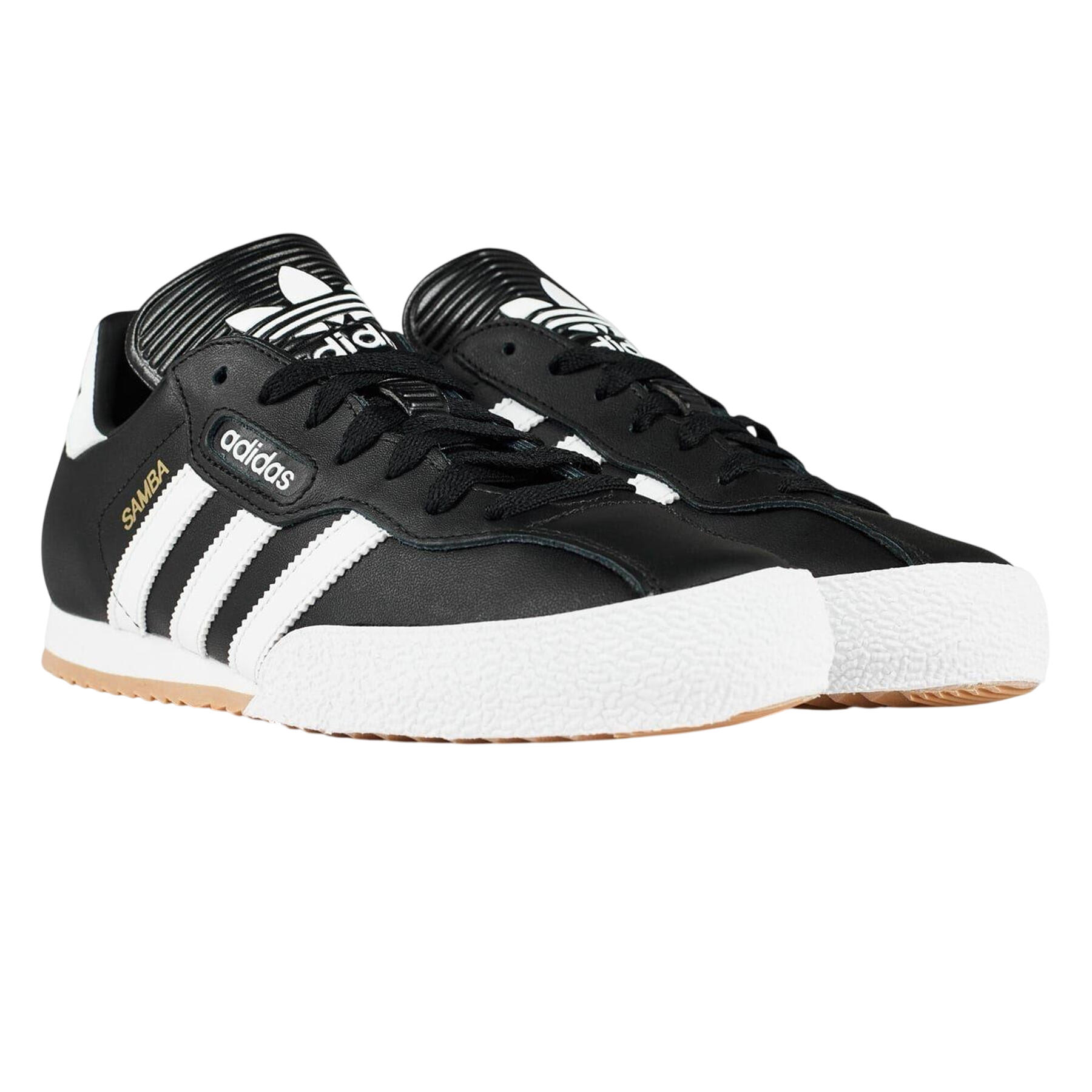 Adidas Mens Samba Leather Trainers