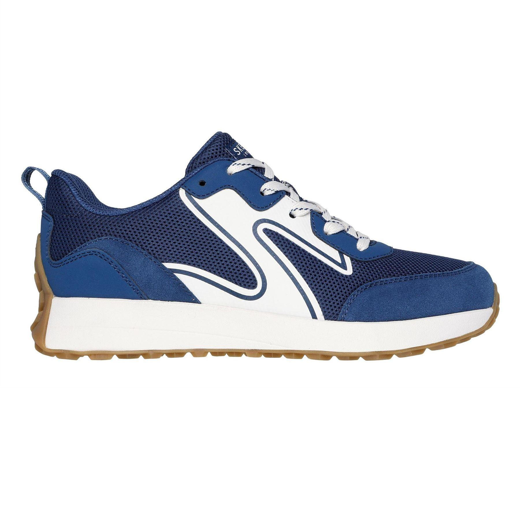 Skechers Womens/Ladies Gusto Suede Panel Trainers