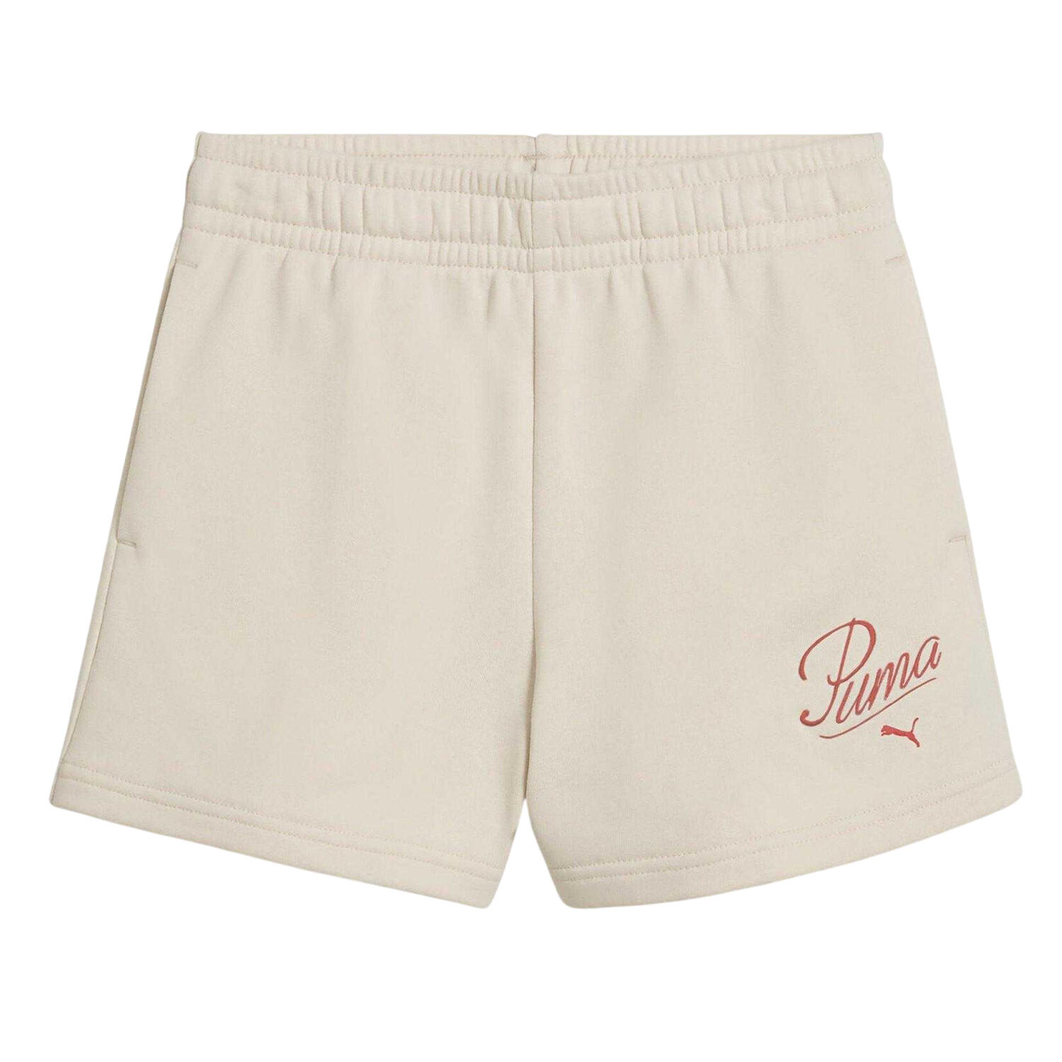 Puma Childrens/Kids Fleece Script Shorts