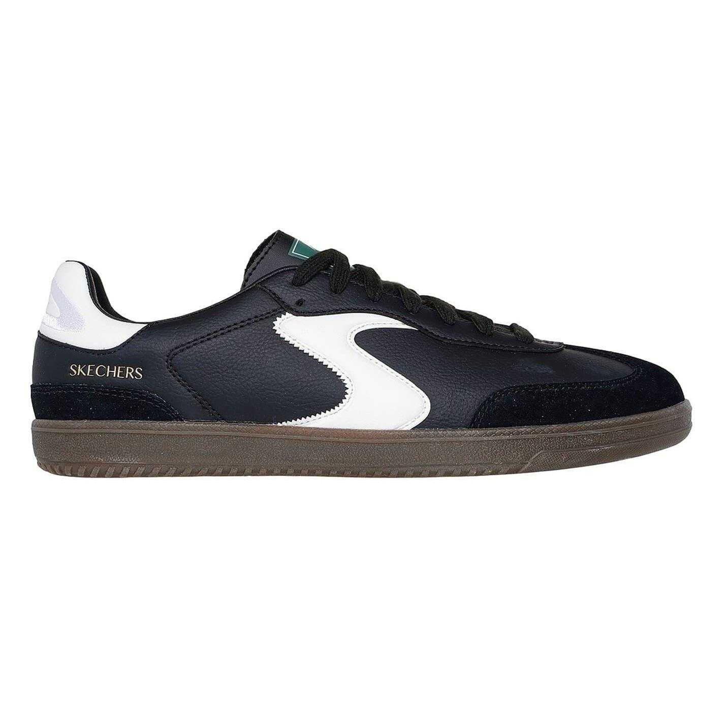 Skechers Mens Hotshot Leather Trainers