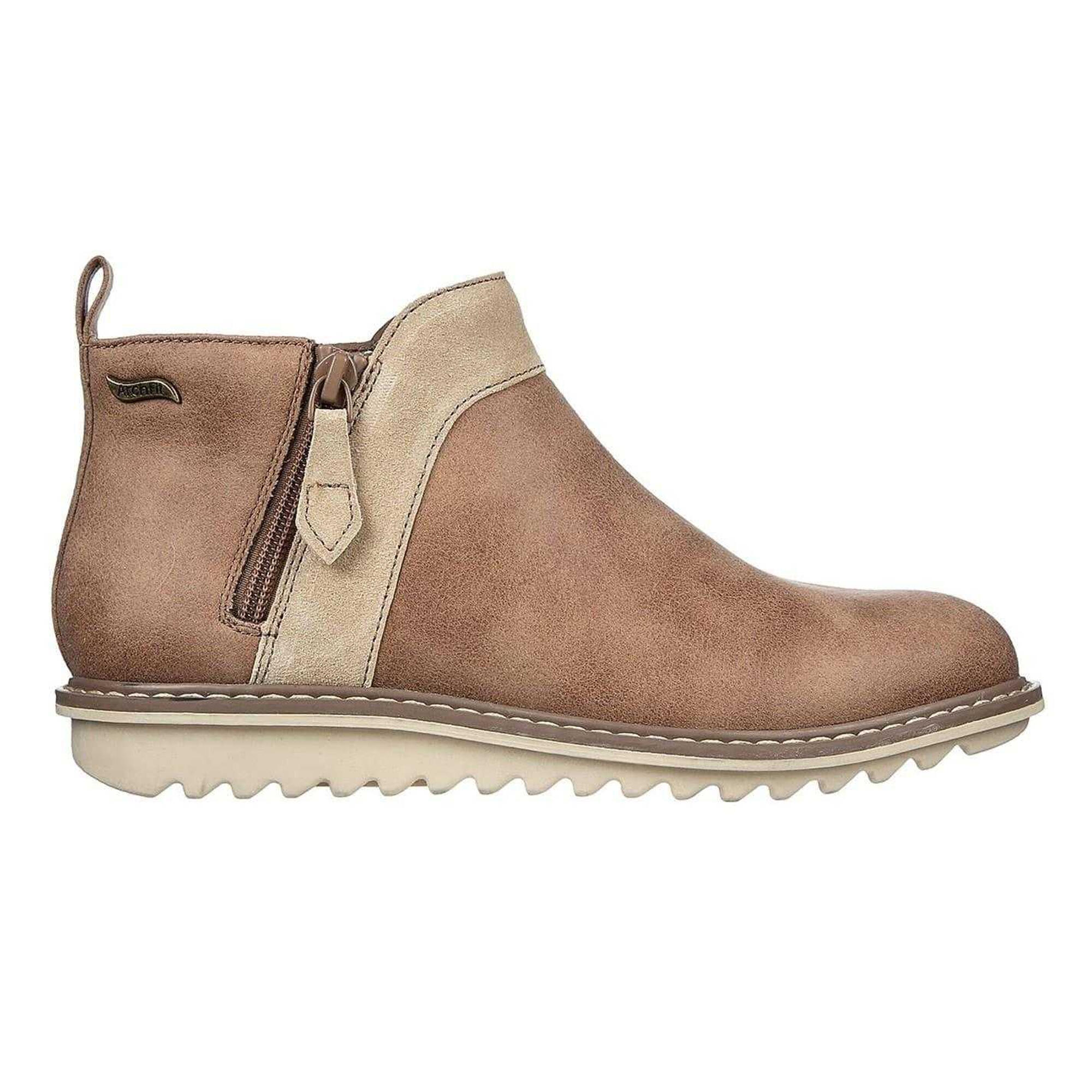 Skechers Womens/Ladies Suede Arch Fit Ankle Boots