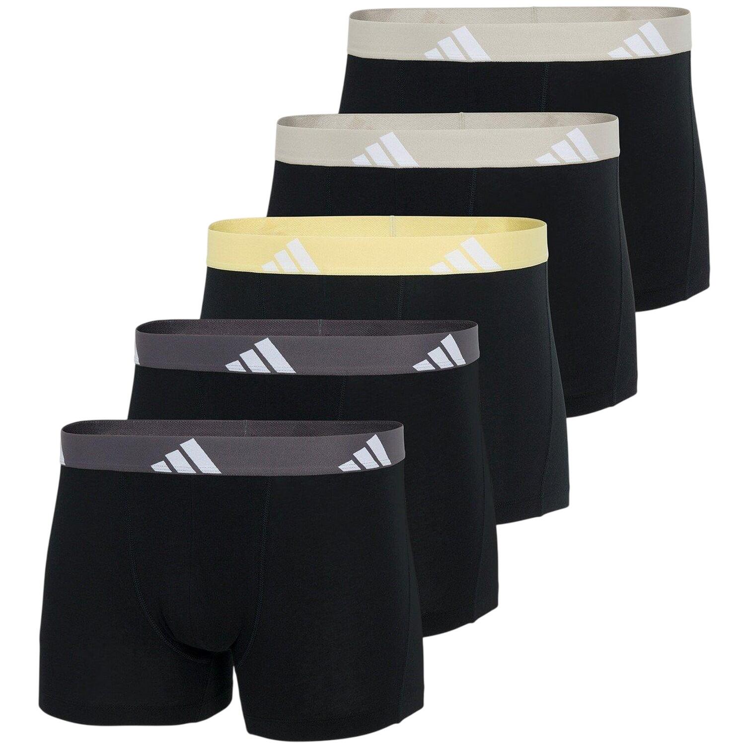 Adidas Mens Active Flex Boxer Shorts (Pack of 5)