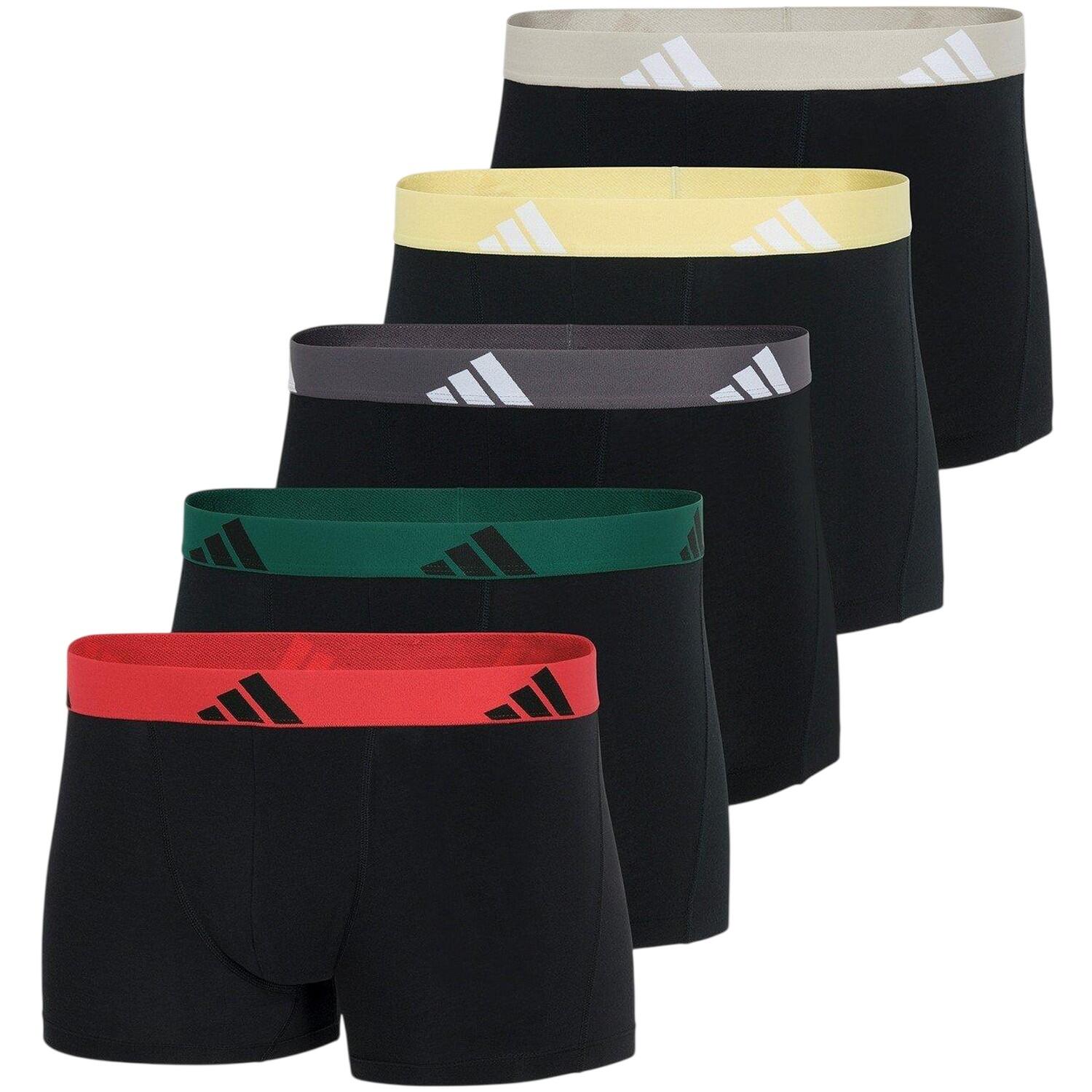 Adidas Mens Active Flex Boxer Shorts (Pack of 5)