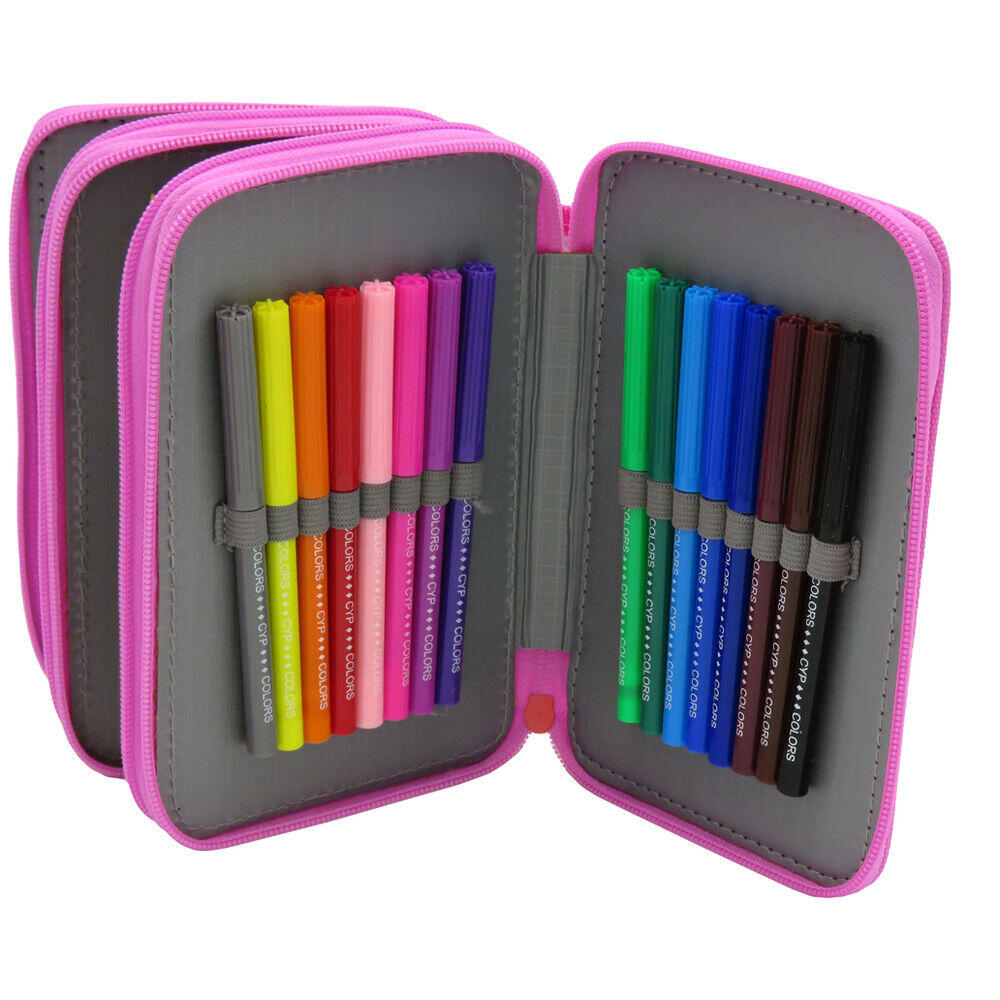 Trousse double Pat' Patrouille Sauvetage de Dinosaures, 29 pièces, avec 5/5
