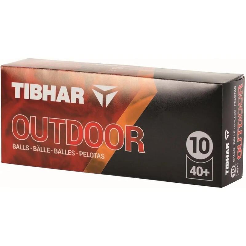 Minge tenis de masă Outdoor Tibhar (x10)