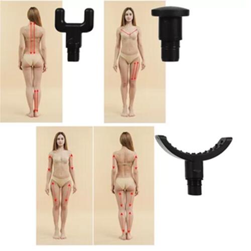 Urządzenie do Masażu Masażer Gun Massage Ciała Pleców 8 Końcówek Zestaw Lekki 8/8